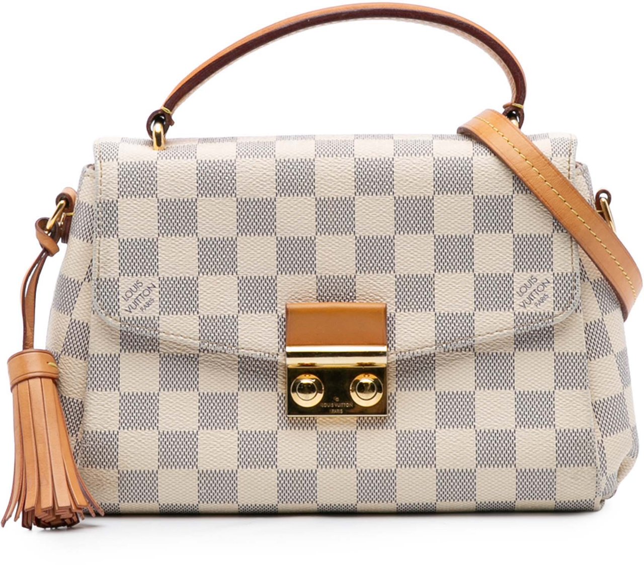 Louis Vuitton Damier Azur Croisette Wit