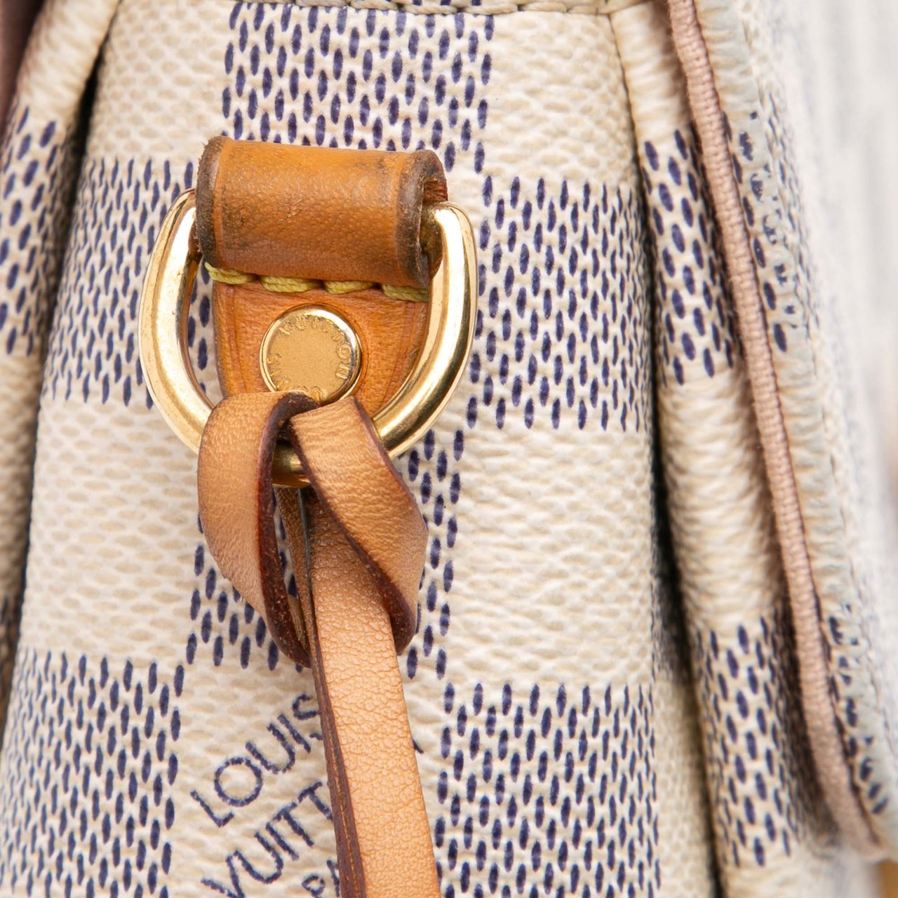 Louis Vuitton Damier Azur Croisette Wit