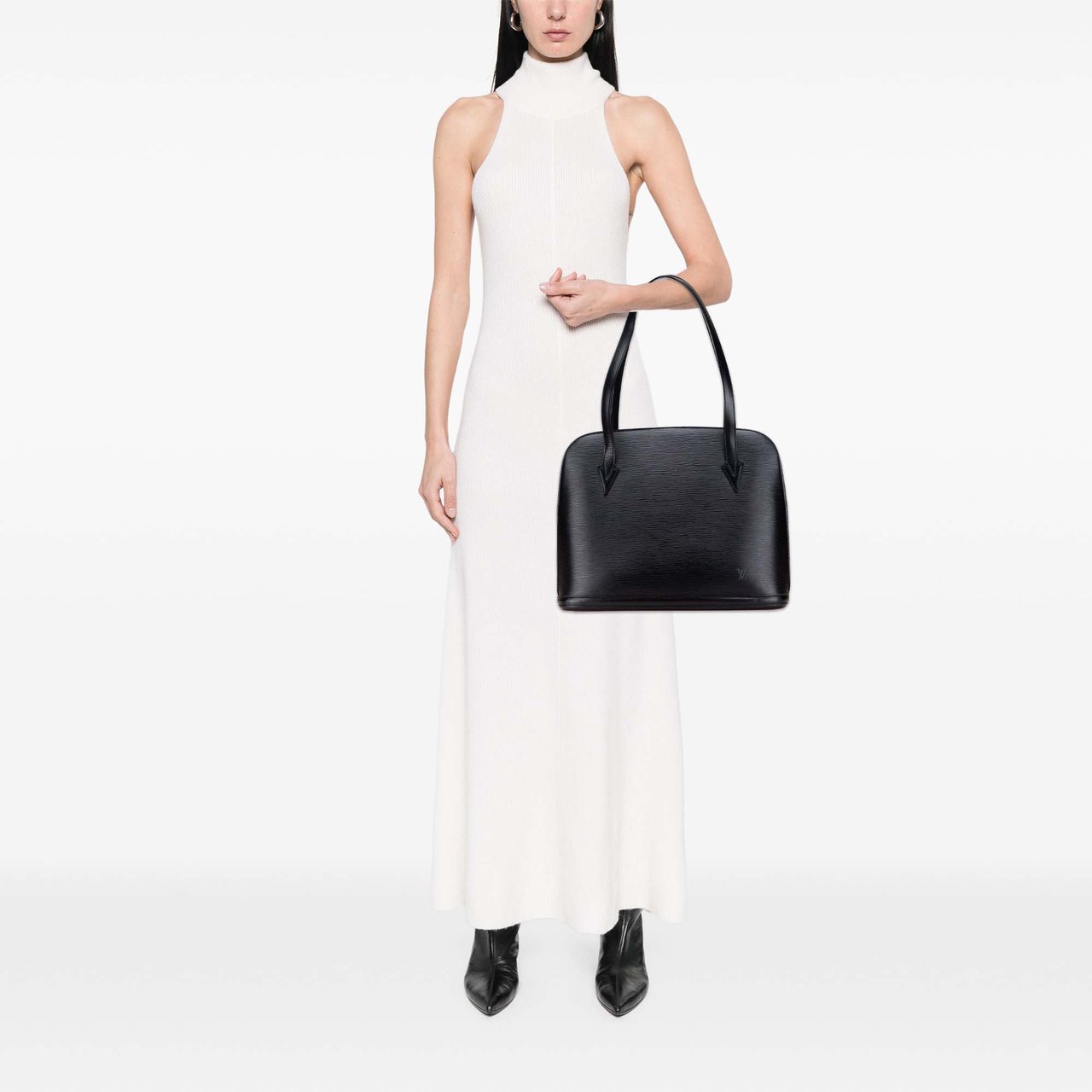 Louis Vuitton Epi Lussac Zwart