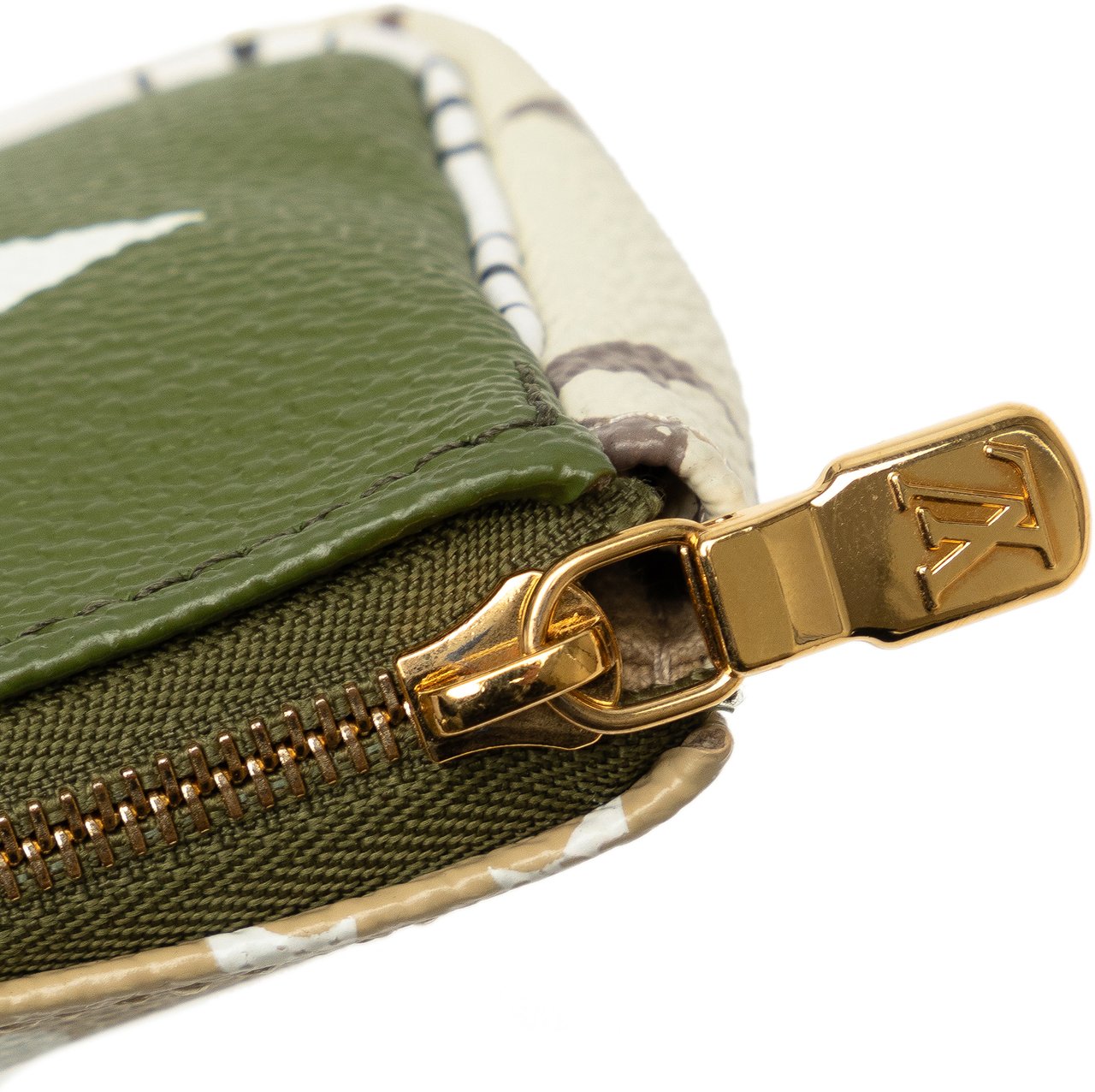 Louis Vuitton Monogram Giant Micro Pochette Accessoires Groen