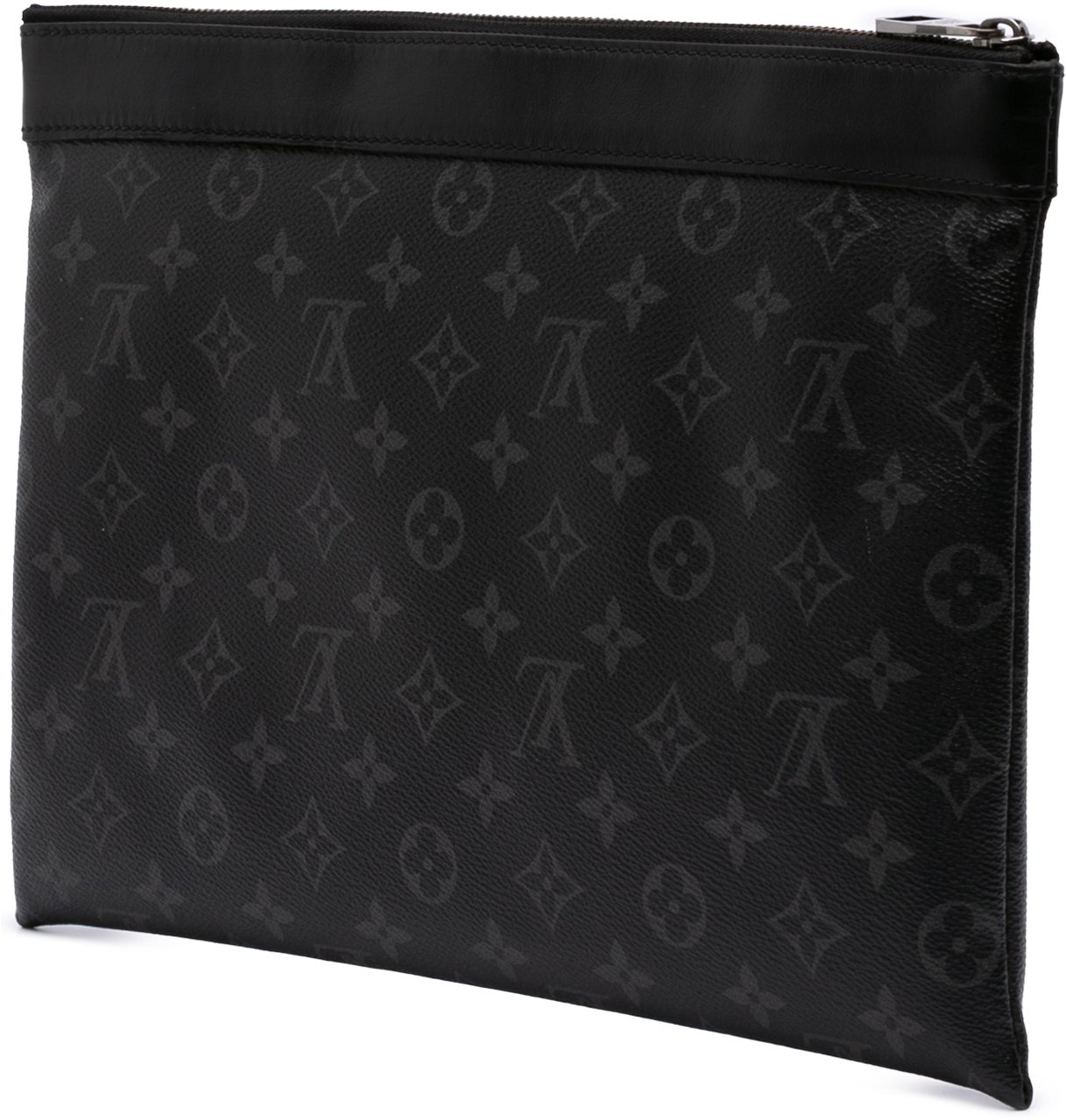 Louis Vuitton Monogram Eclipse Discovery Pochette GM Zwart