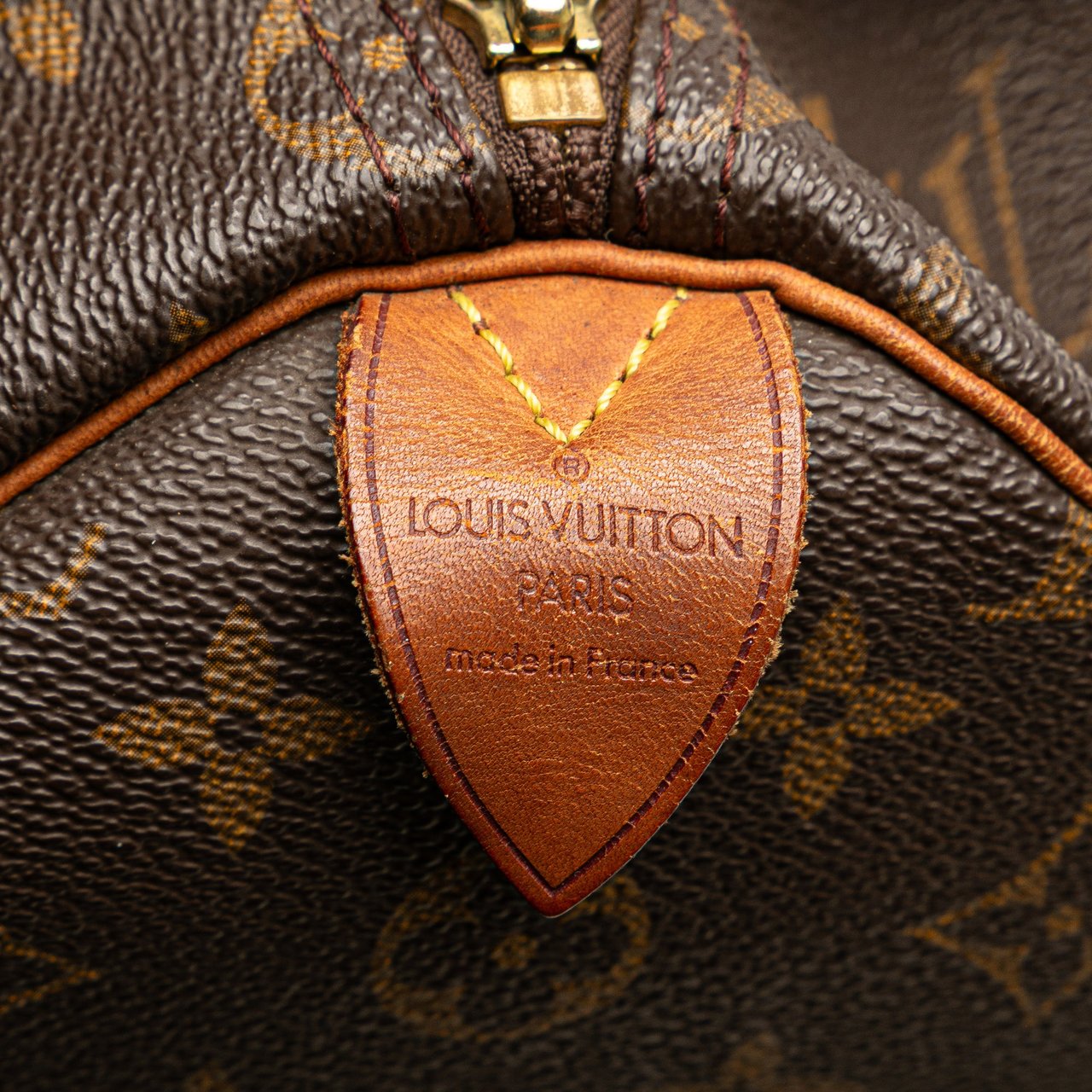 Louis Vuitton Monogram Speedy 35 Bruin