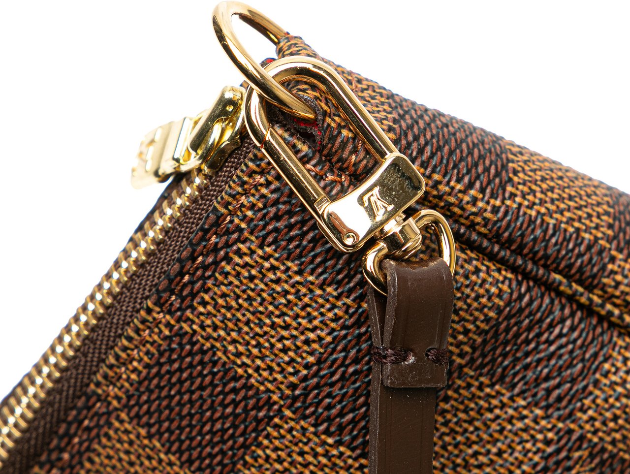 Louis Vuitton Damier Ebene Pochette Accessoires Bruin