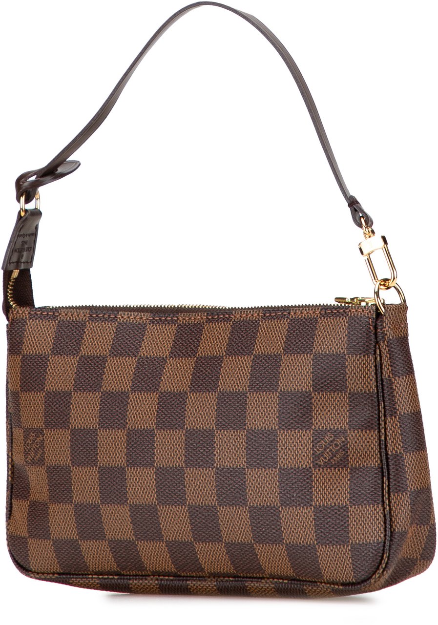 Louis Vuitton Damier Ebene Pochette Accessoires Bruin