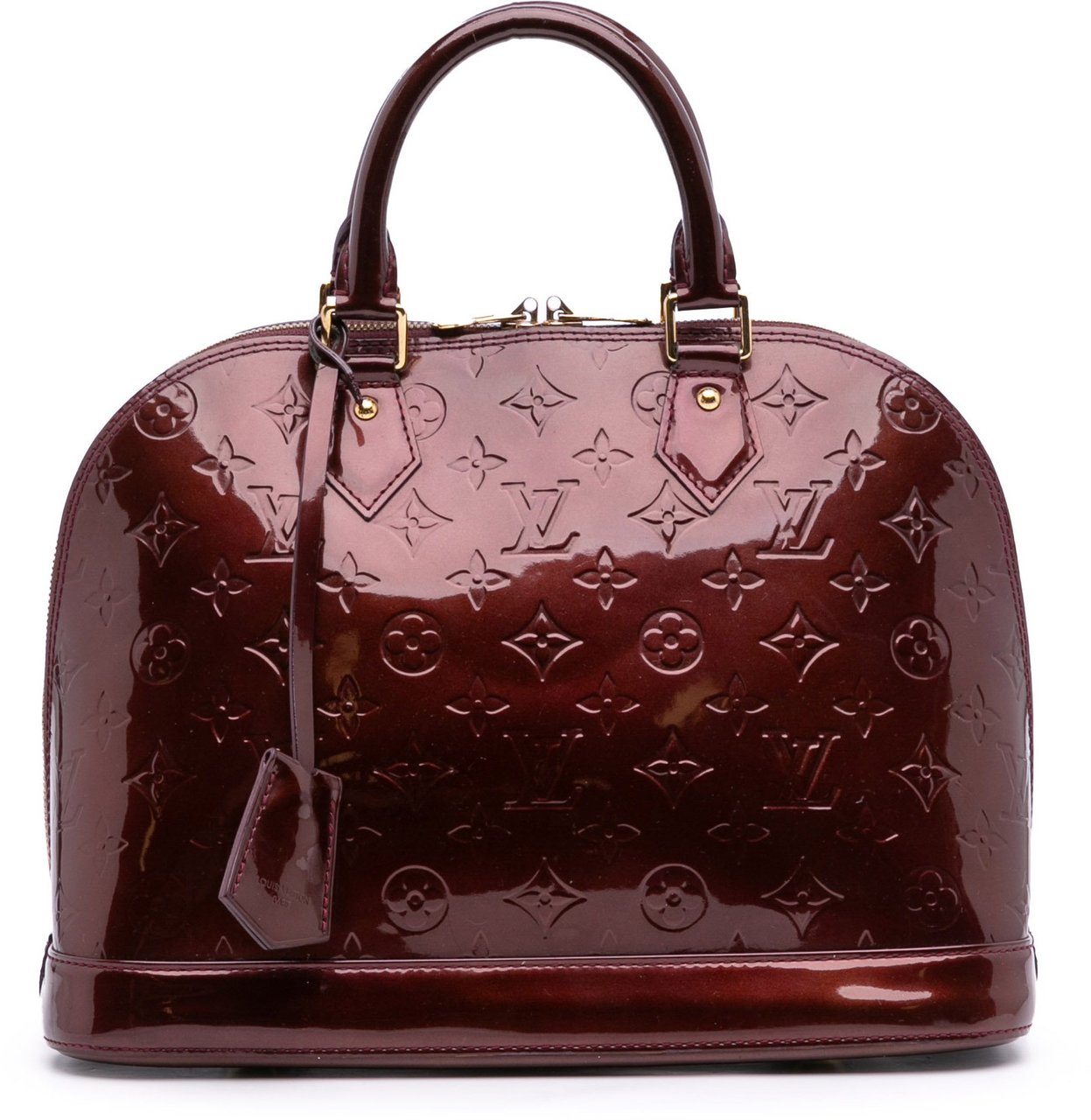 Louis Vuitton Monogram Vernis Alma PM Rood
