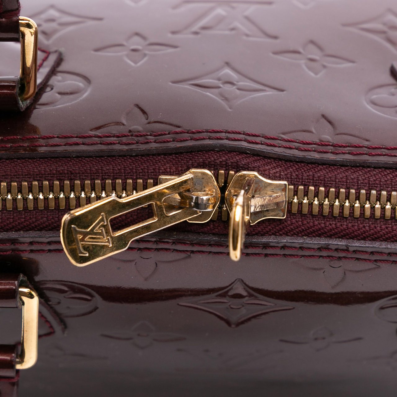 Louis Vuitton Monogram Vernis Alma PM Rood