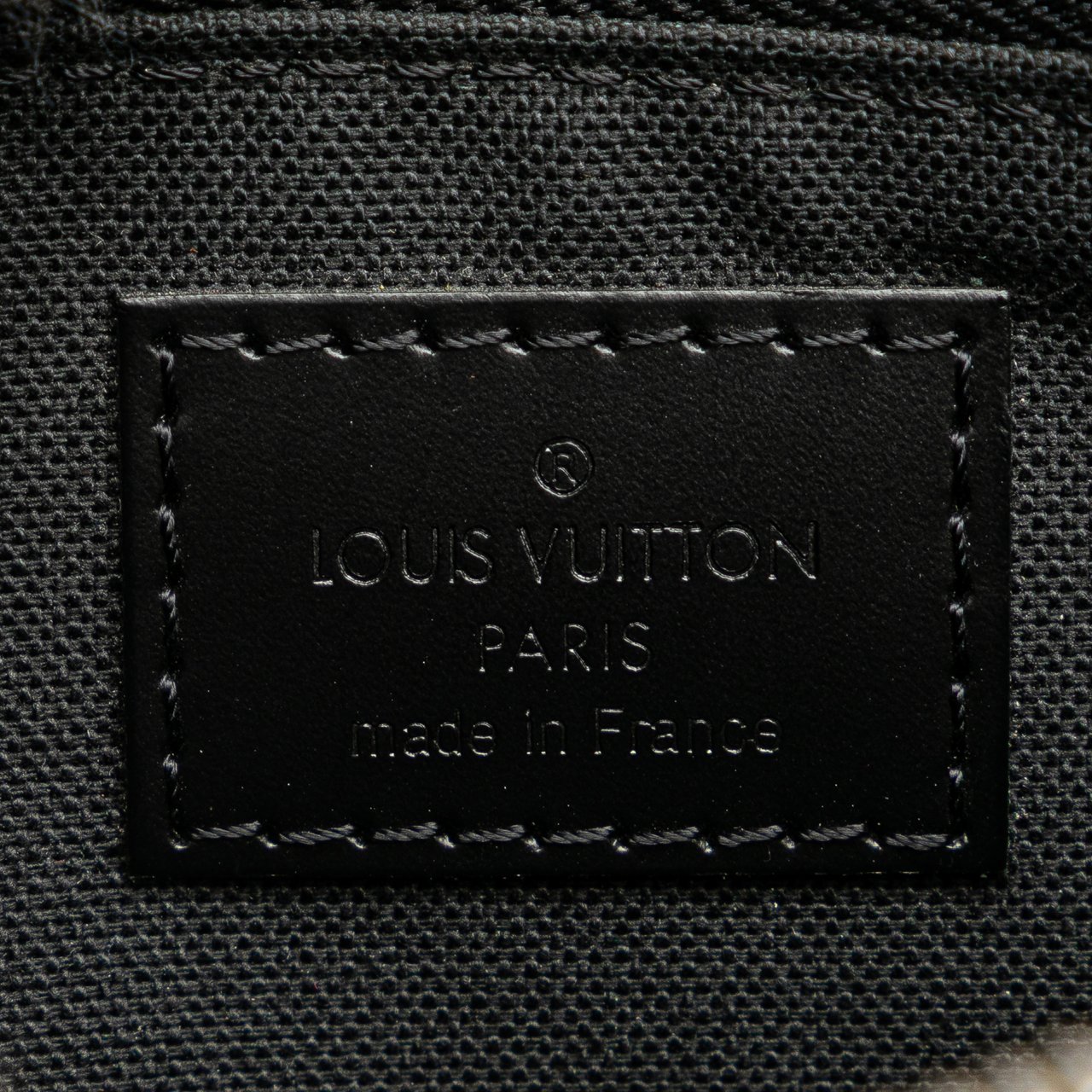 Louis Vuitton Epi Pochette Hoche Zwart