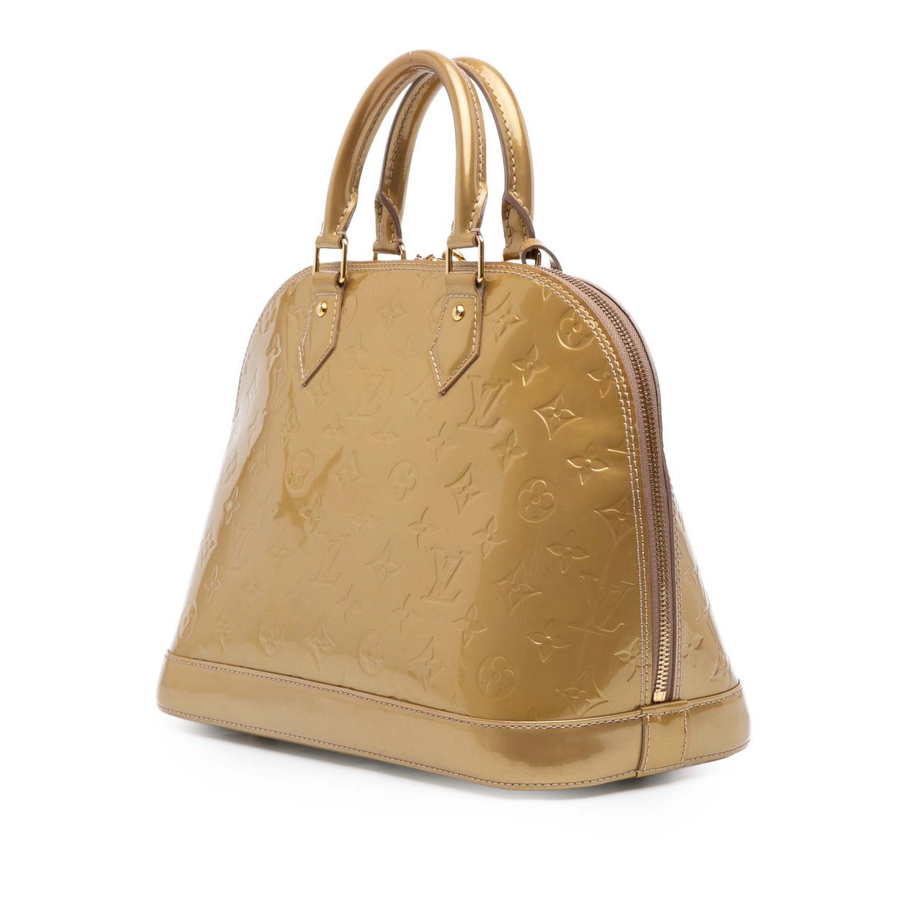 Louis Vuitton Monogram Vernis Alma PM Goud