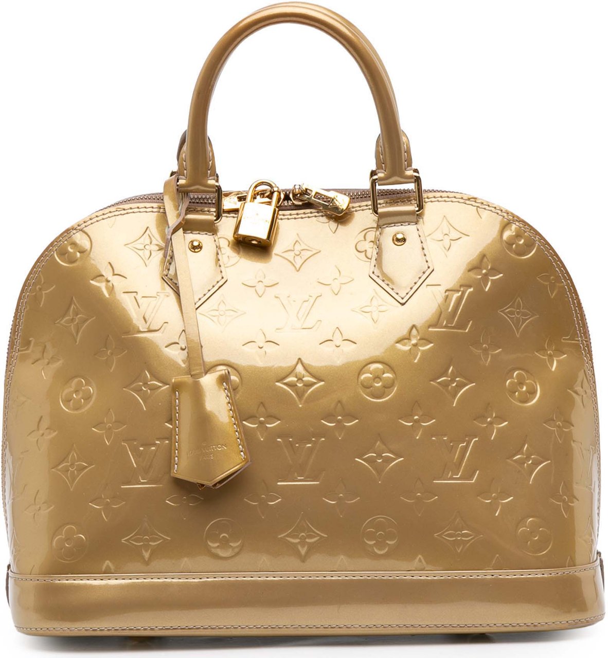 Louis Vuitton Monogram Vernis Alma PM Goud