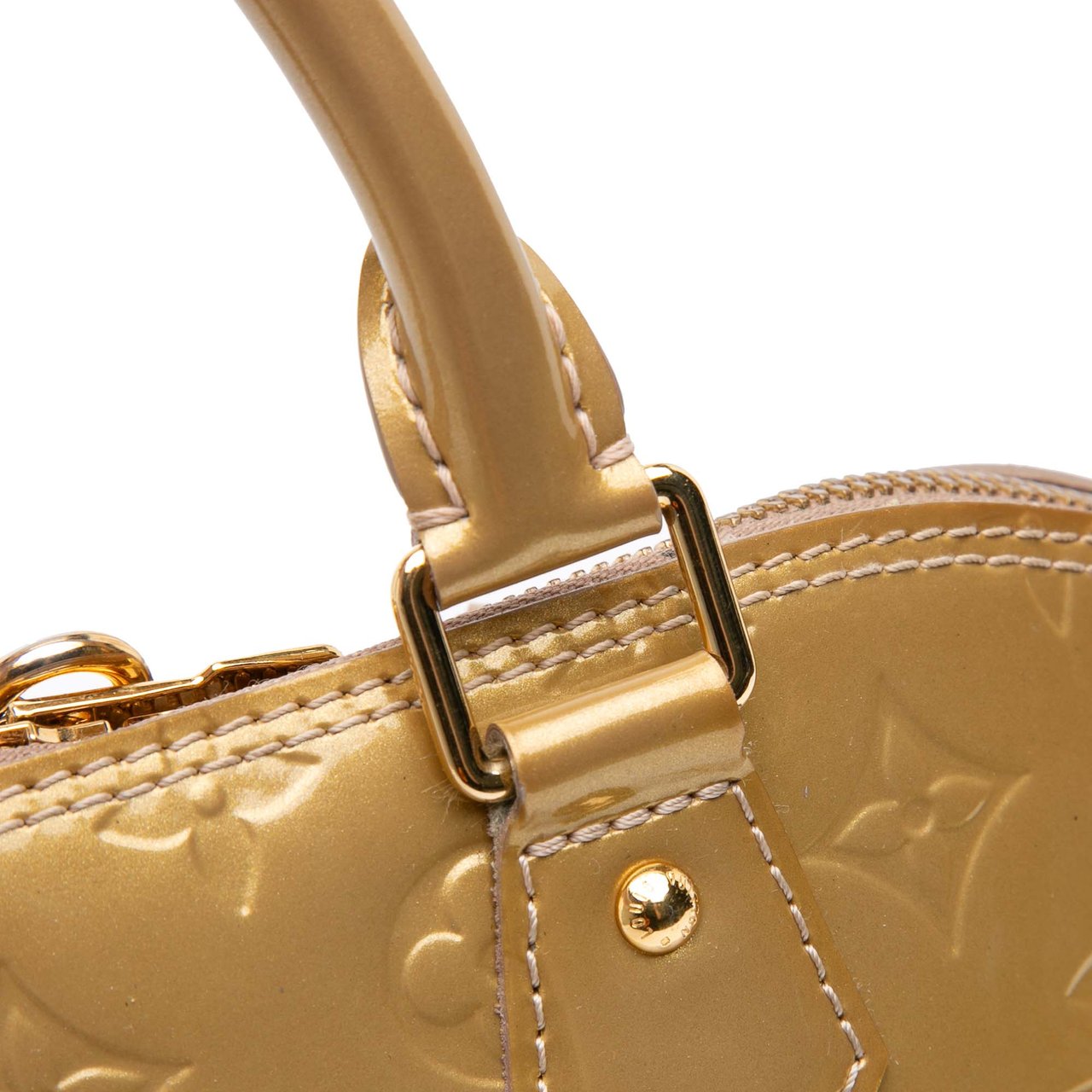 Louis Vuitton Monogram Vernis Alma PM Goud