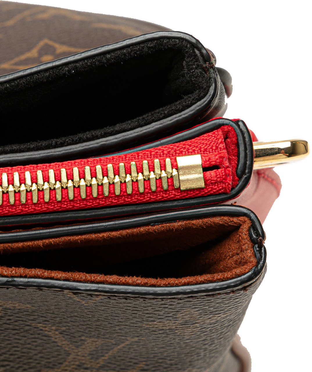 Louis Vuitton Monogram Millefeuille Bruin