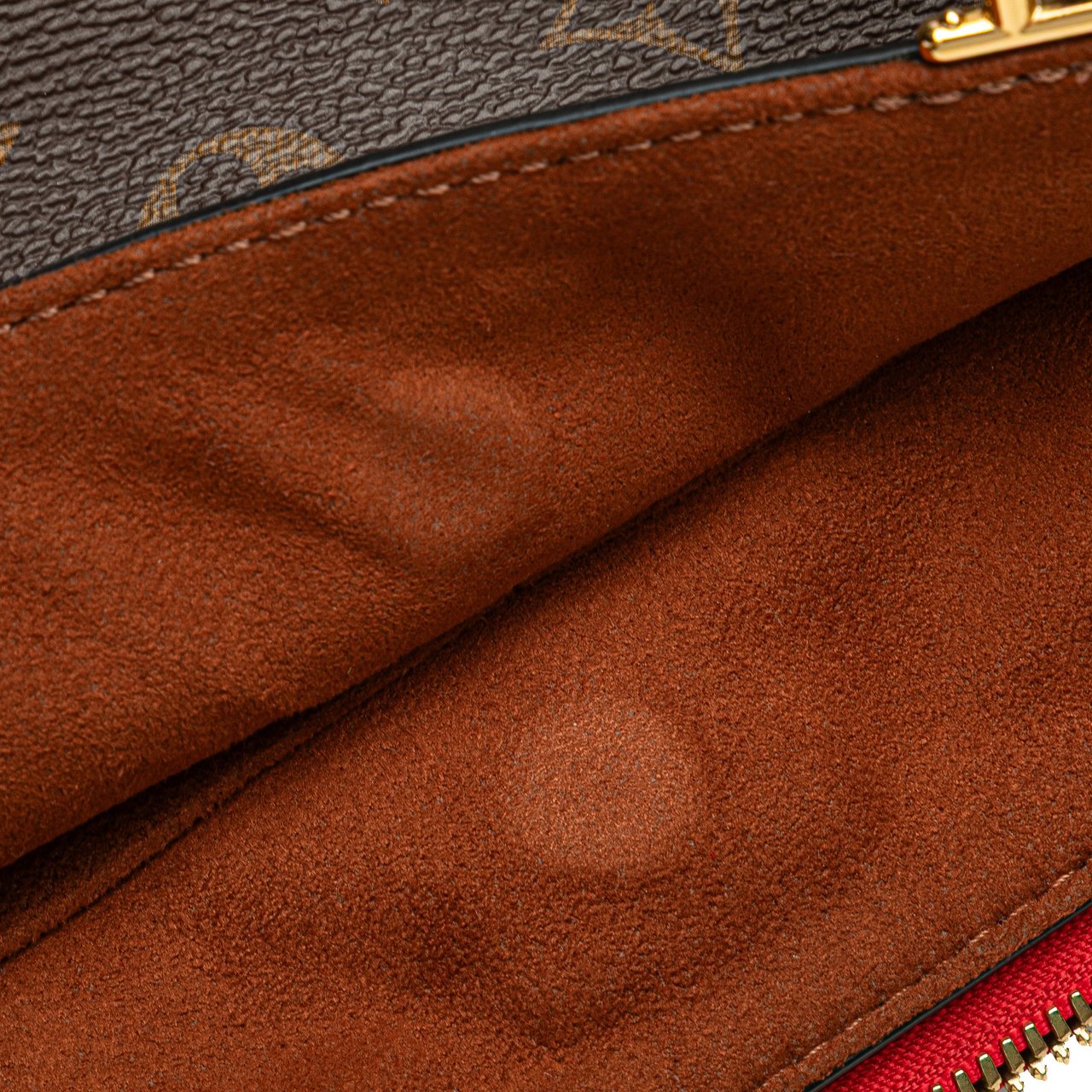 Louis Vuitton Monogram Millefeuille Bruin