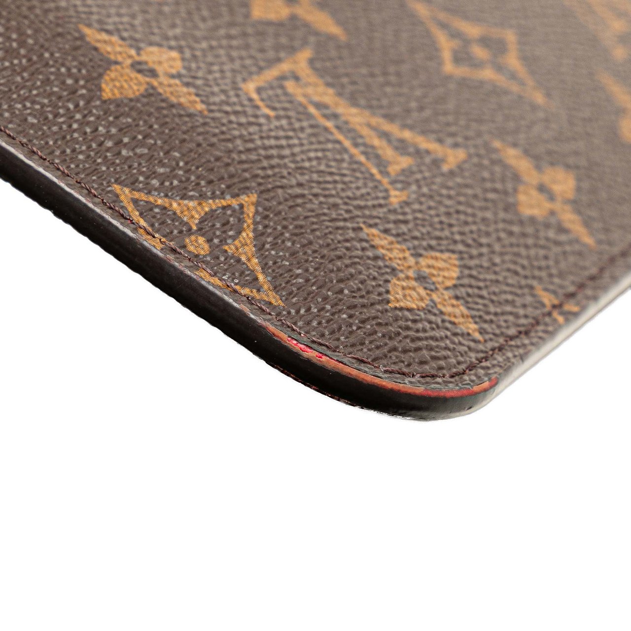 Louis Vuitton Monogram Neverfull Pouch Bruin