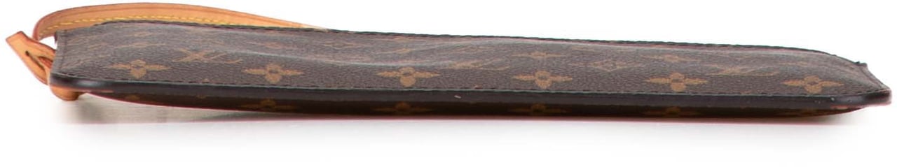 Louis Vuitton Monogram Neverfull Pouch Bruin