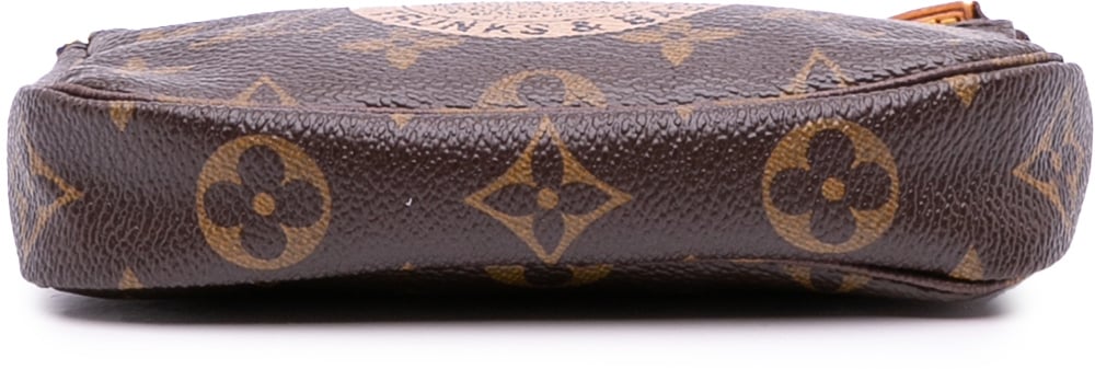 Louis Vuitton Monogram Trunks and Bags Mini Pochette Accessoires Bruin