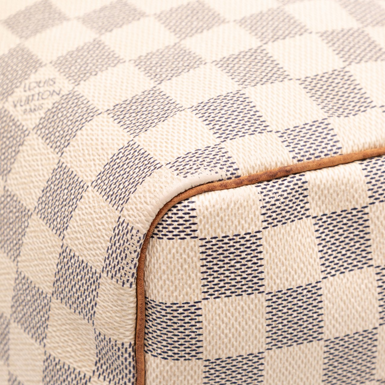 Louis Vuitton Damier Azur Speedy 30 Wit