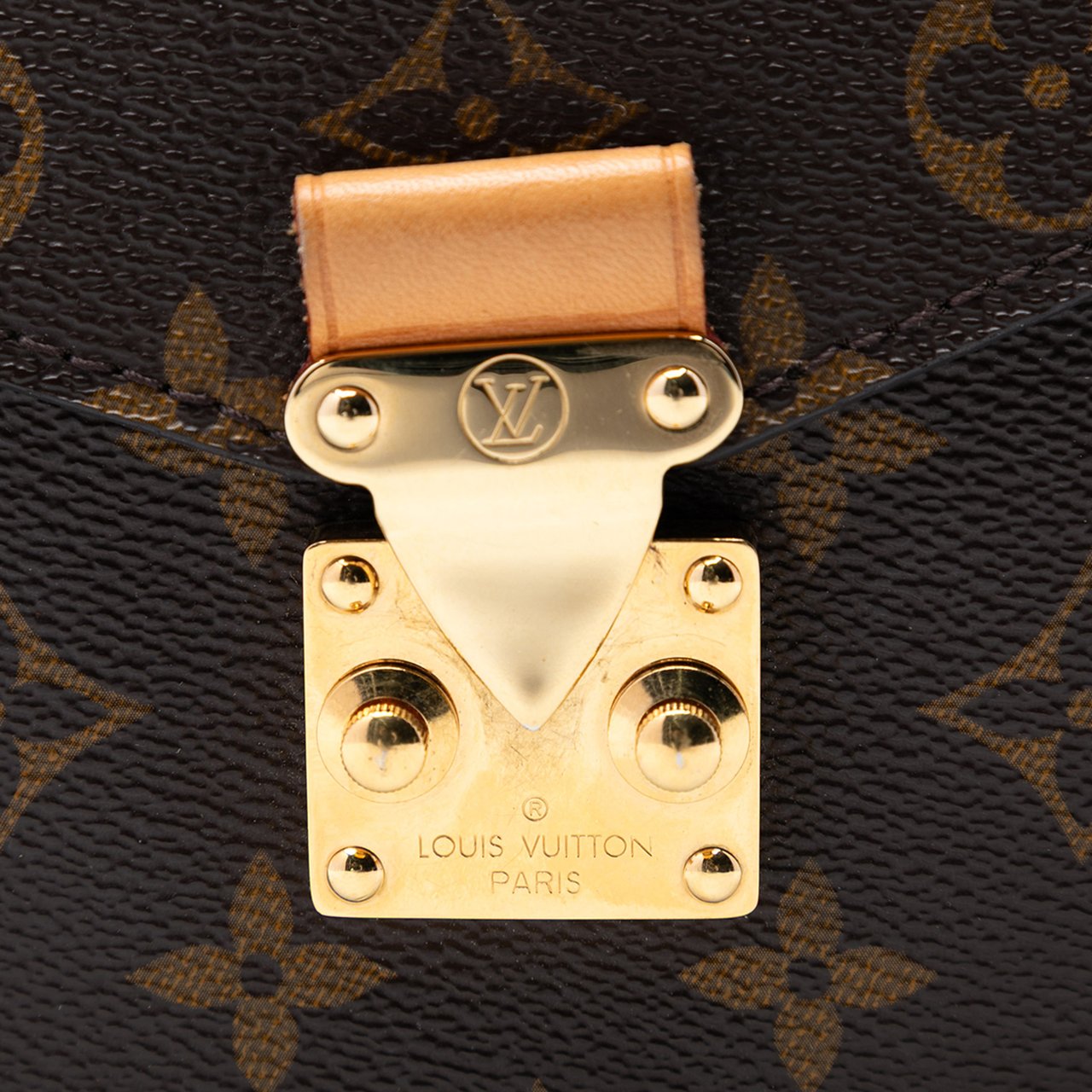 Louis Vuitton Monogram Pochette Metis Bruin