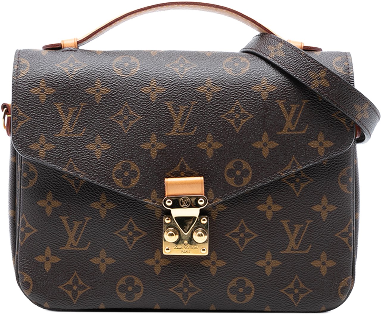 Louis Vuitton Monogram Pochette Metis Bruin