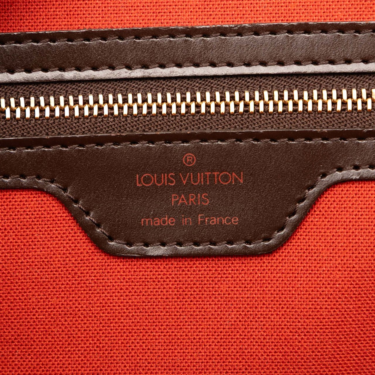 Louis Vuitton Damier Ebene Nolita Bruin