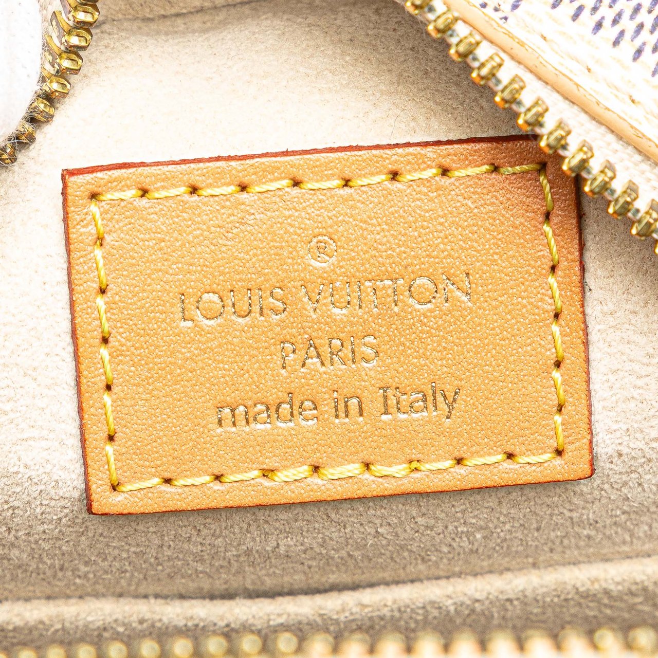 Louis Vuitton Damier Azur Boite Chapeaux Souple PM Wit