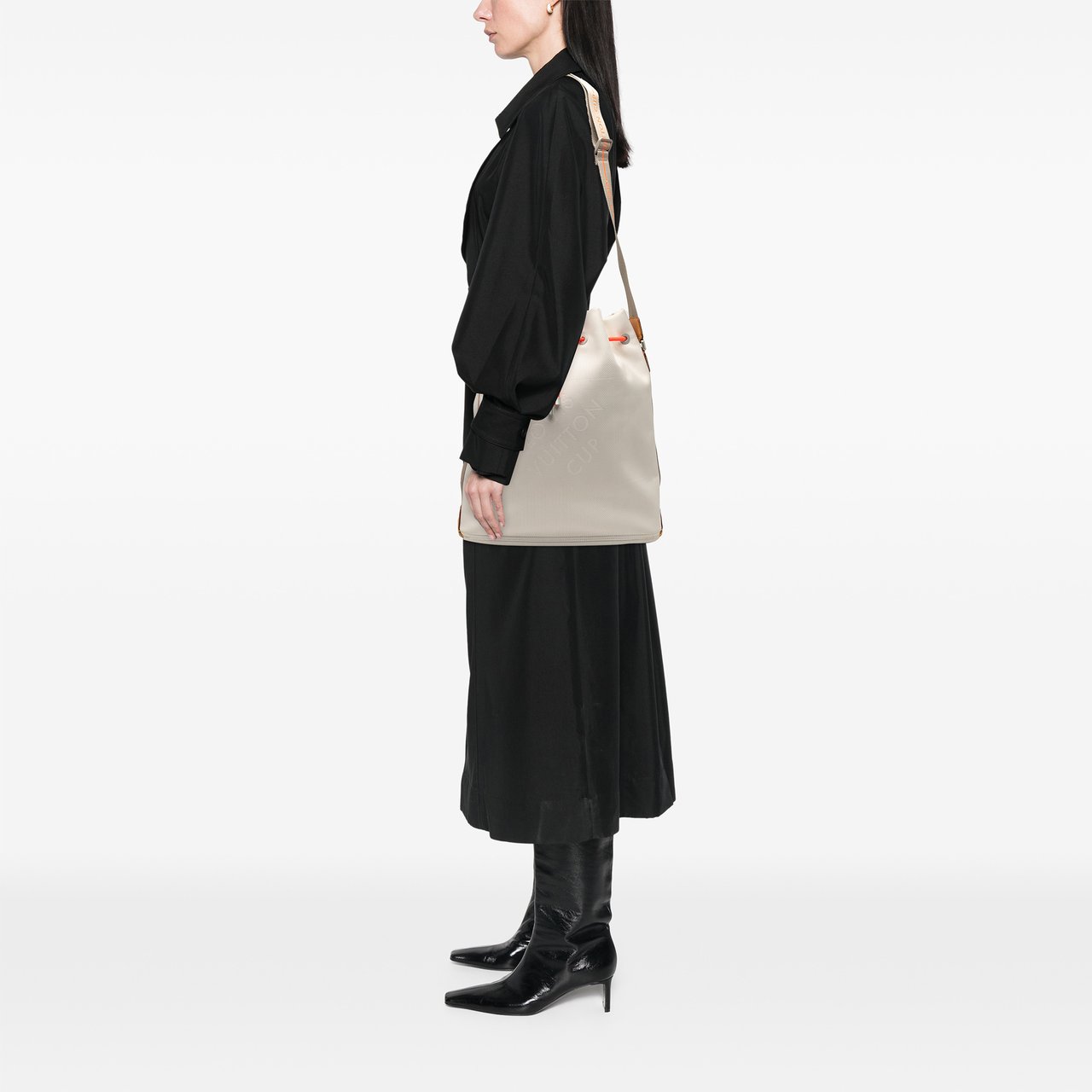 Louis Vuitton Damier Geant LV Cup Volunteer Bag Wit