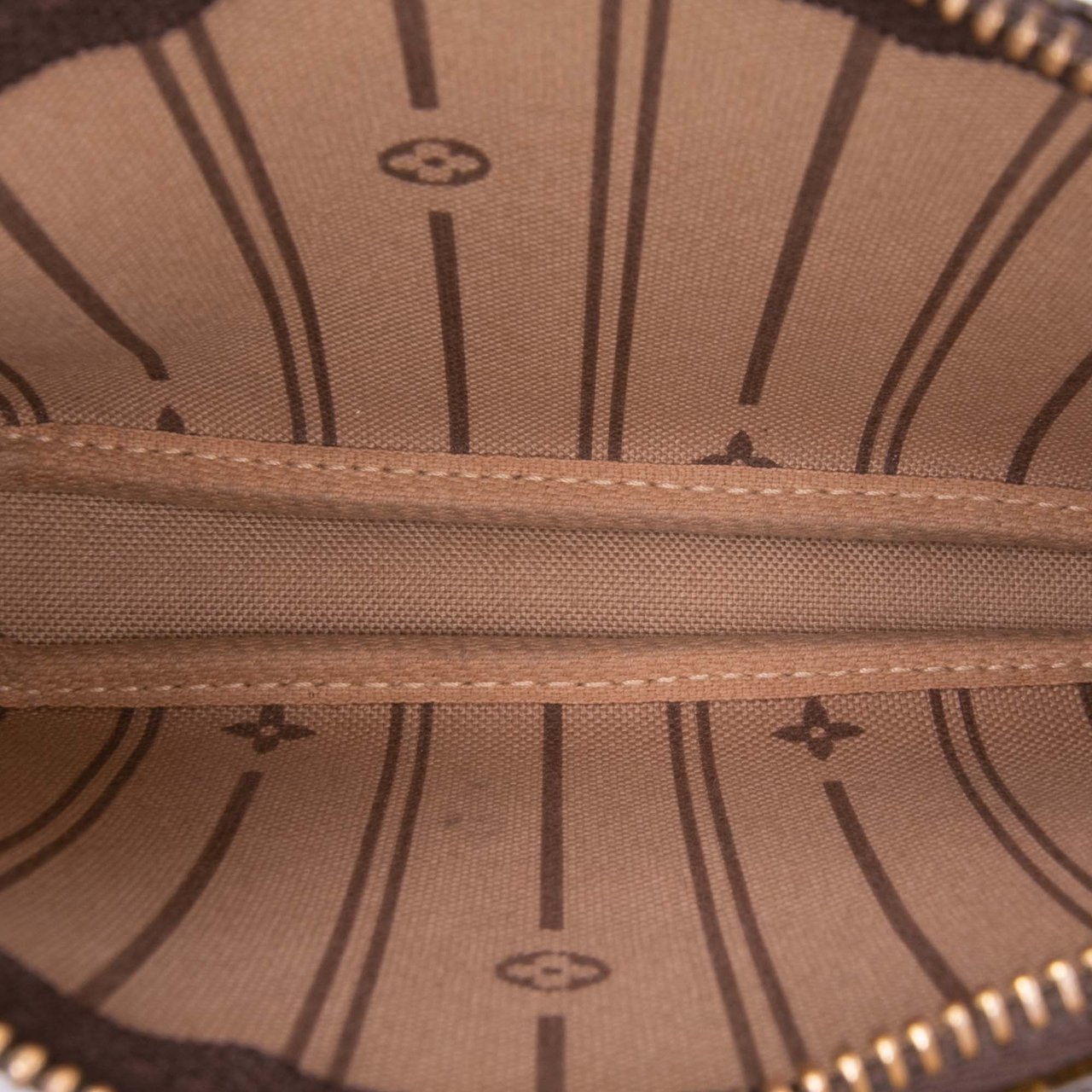 Louis Vuitton Monogram Trunks and Bags Mini Pochette Accessoires Bruin