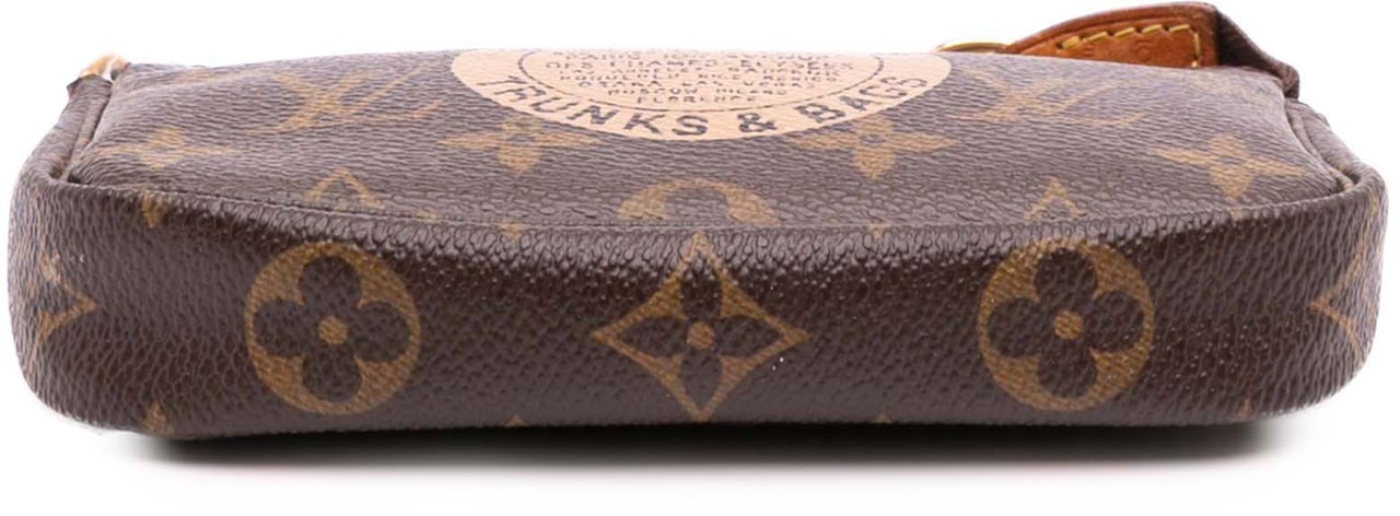Louis Vuitton Monogram Trunks and Bags Mini Pochette Accessoires Bruin