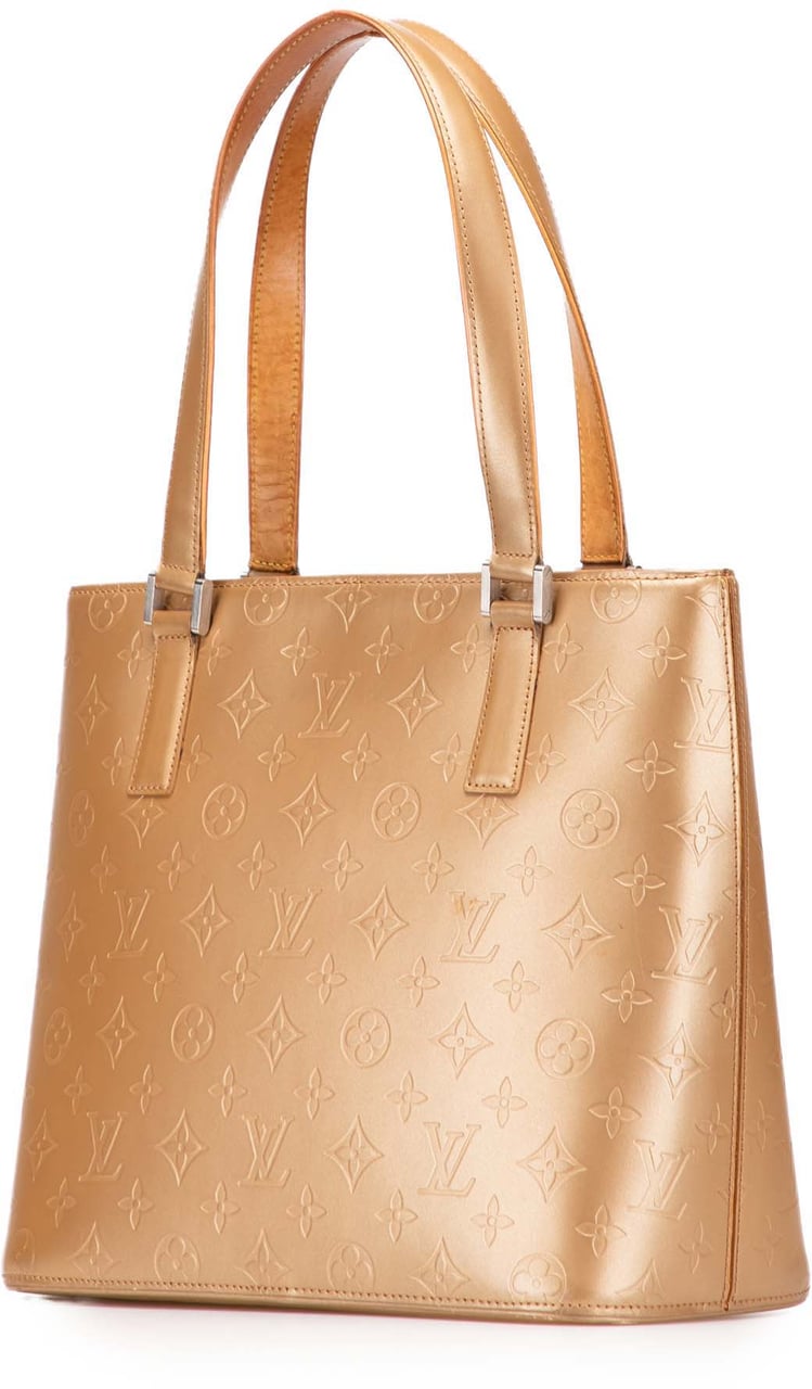 Louis Vuitton Monogram Mat Stockton Goud