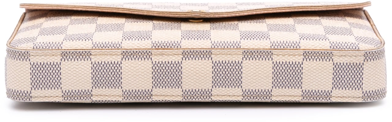 Louis Vuitton Damier Azur Pochette Felicie Wit