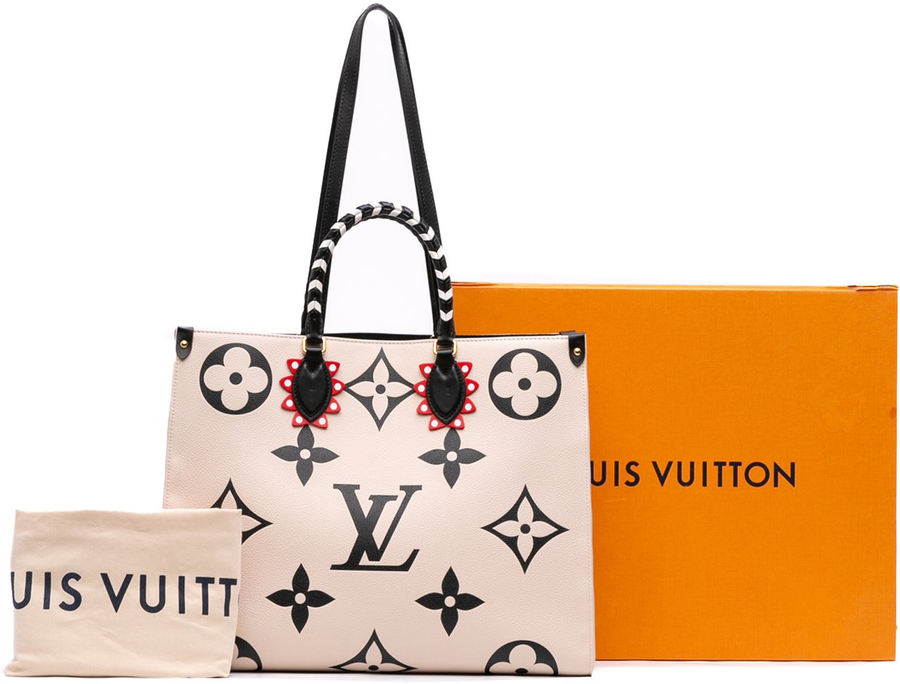 Louis Vuitton Monogram Empreinte Giant Crafty Onthego GM Bruin
