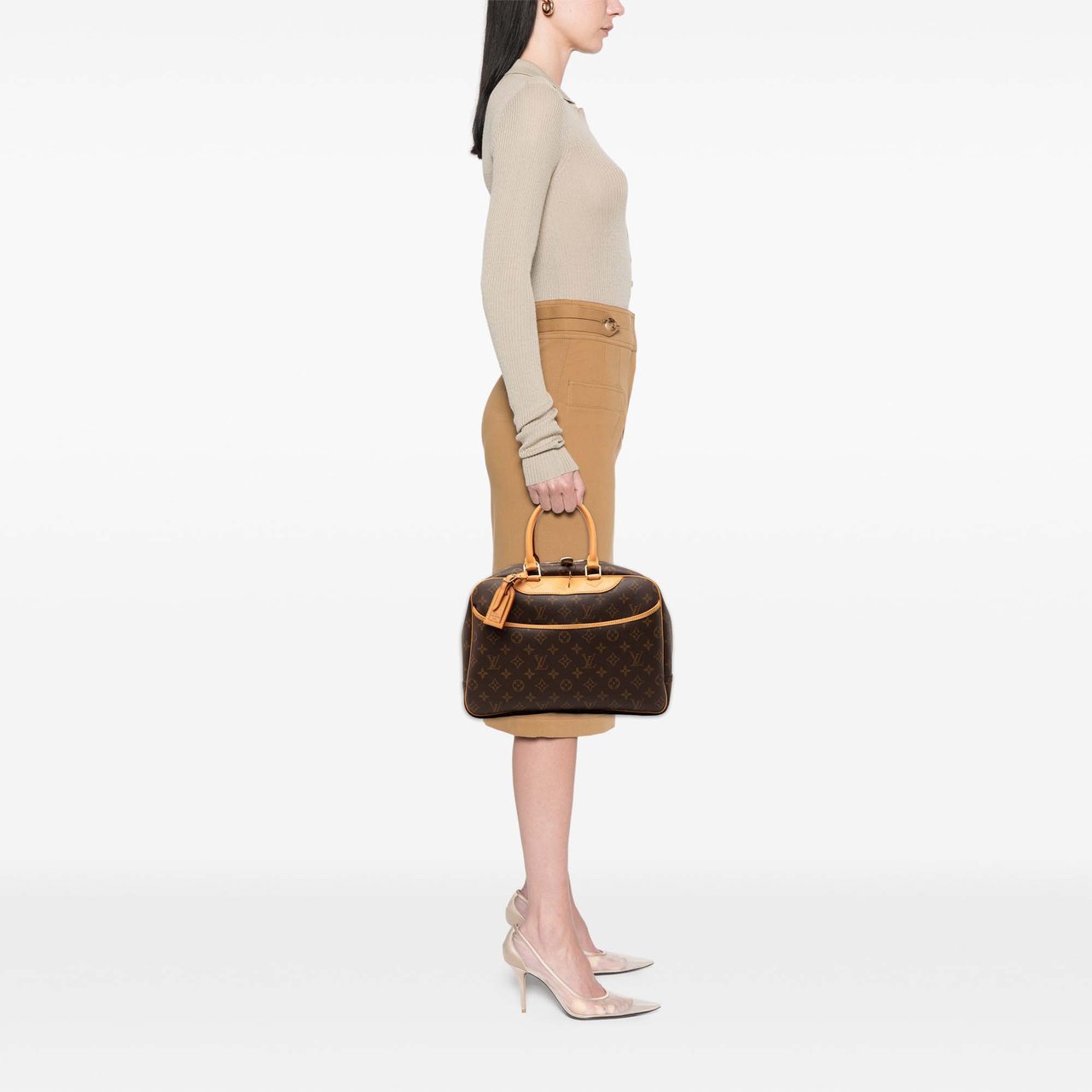 Louis Vuitton Monogram Deauville Bruin