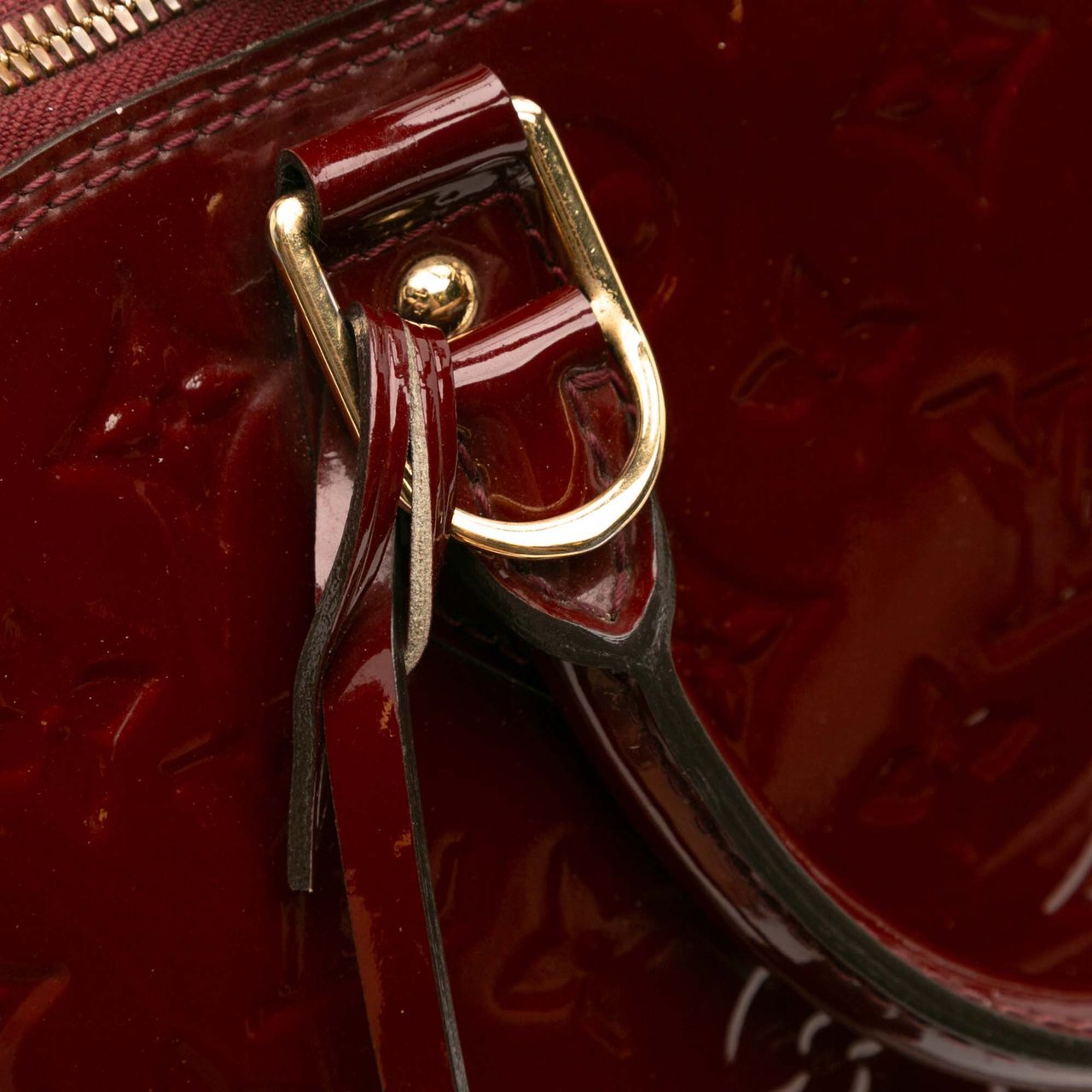 Louis Vuitton Monogram Vernis Alma PM Rood