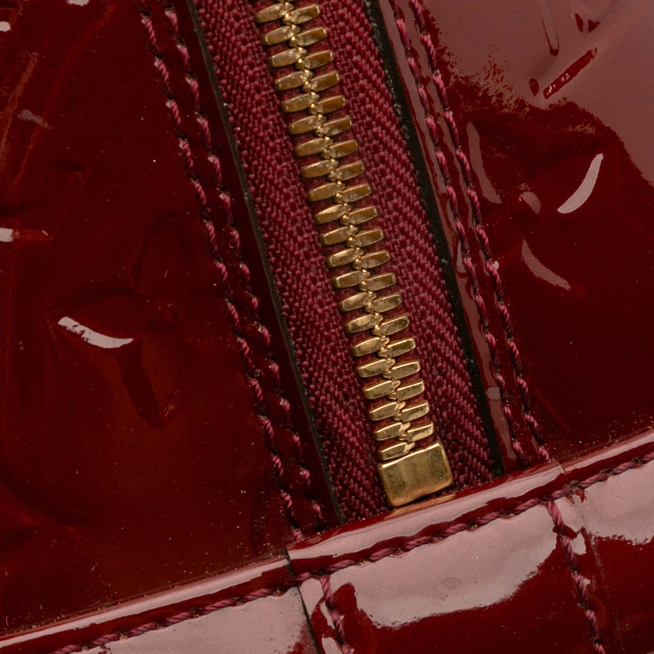 Louis Vuitton Monogram Vernis Alma PM Rood