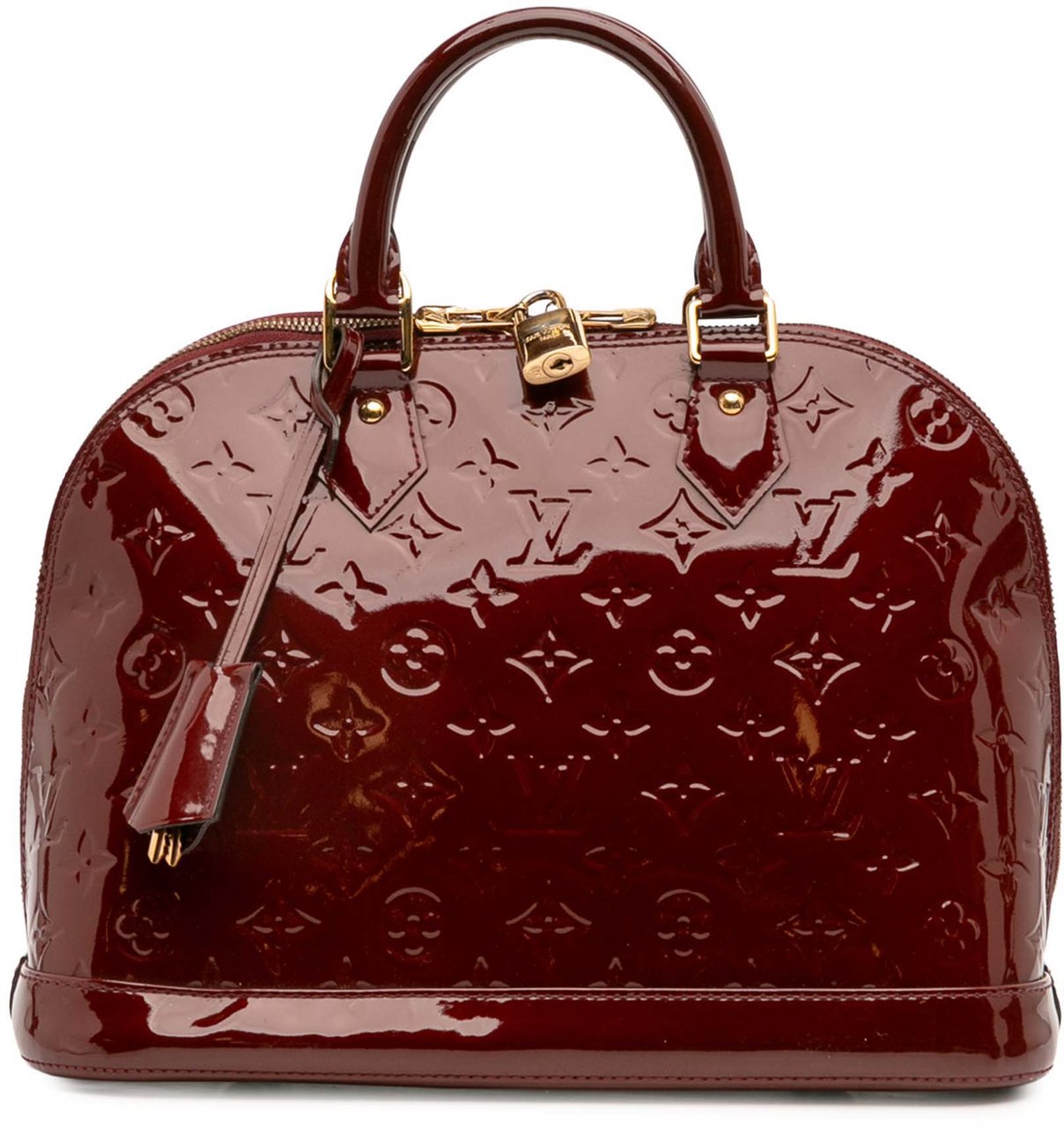 Louis Vuitton Monogram Vernis Alma PM Rood