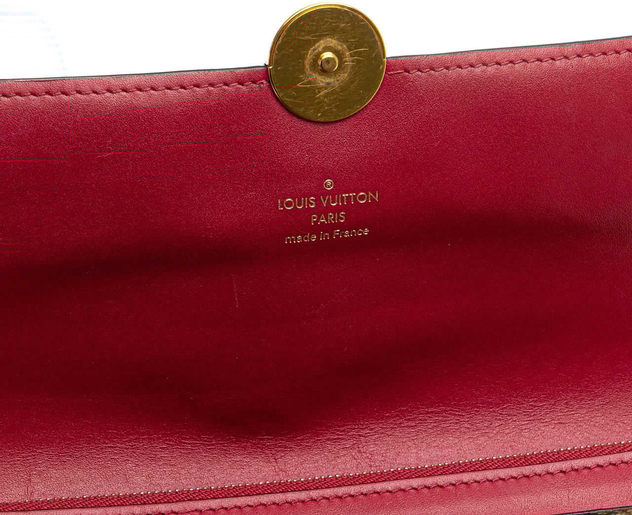Louis Vuitton Monogram Flore Wallet On Chain Bruin