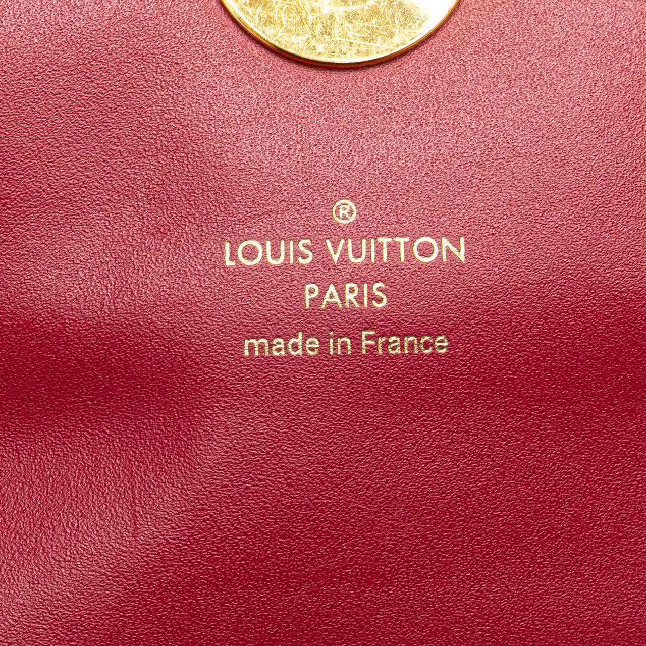 Louis Vuitton Monogram Flore Wallet On Chain Bruin