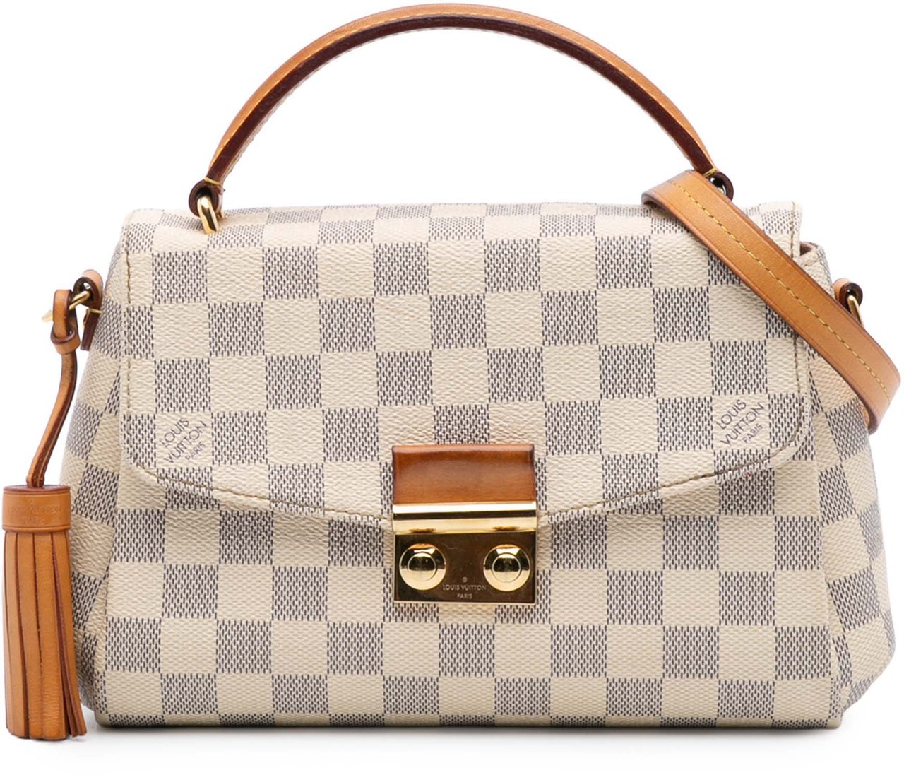Louis Vuitton Damier Azur Croisette Wit