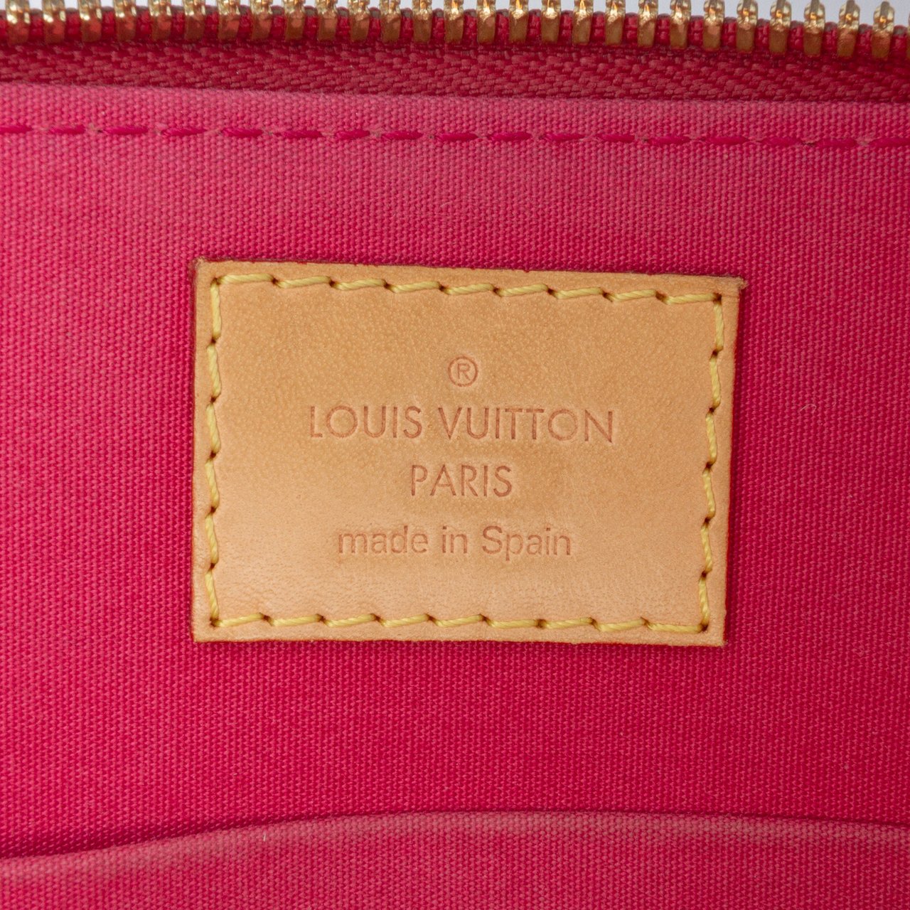 Louis Vuitton Monogram Vernis Alma BB Roze