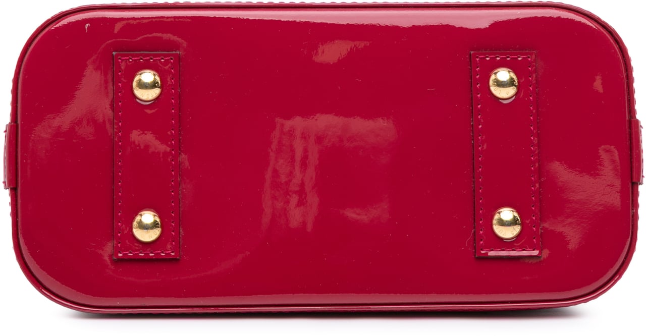 Louis Vuitton Monogram Vernis Alma BB Roze