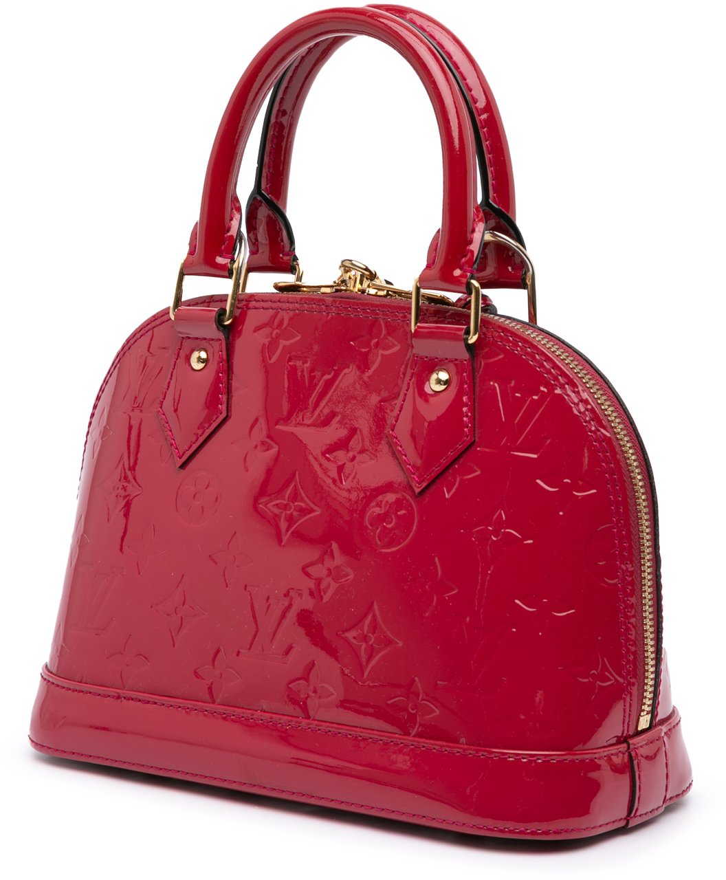Louis Vuitton Monogram Vernis Alma BB Roze