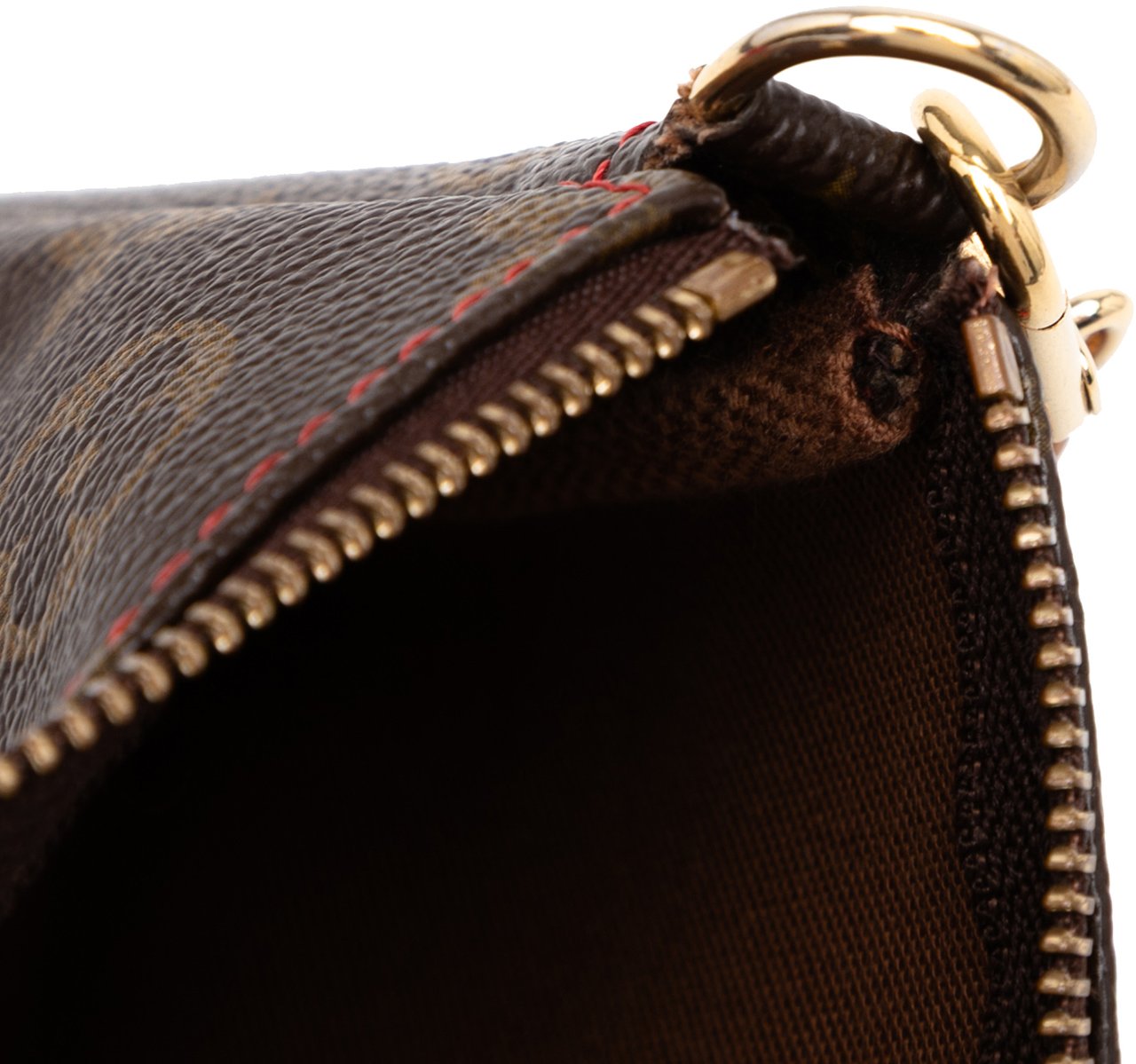 Louis Vuitton Takashi Murakami Monogram Cherry Pochette Accessoires Bruin