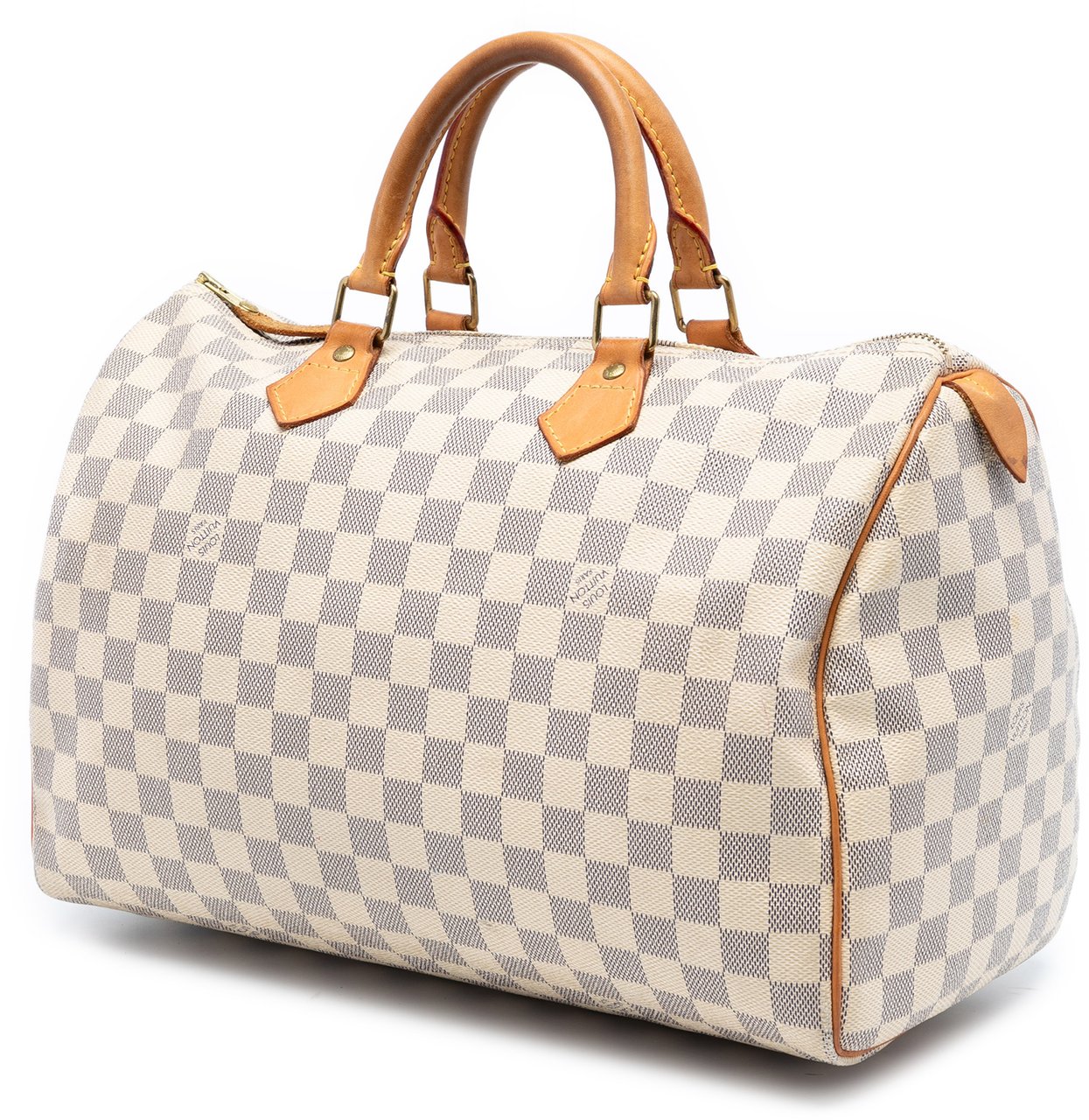 Louis Vuitton Damier Azur Speedy 35 Wit