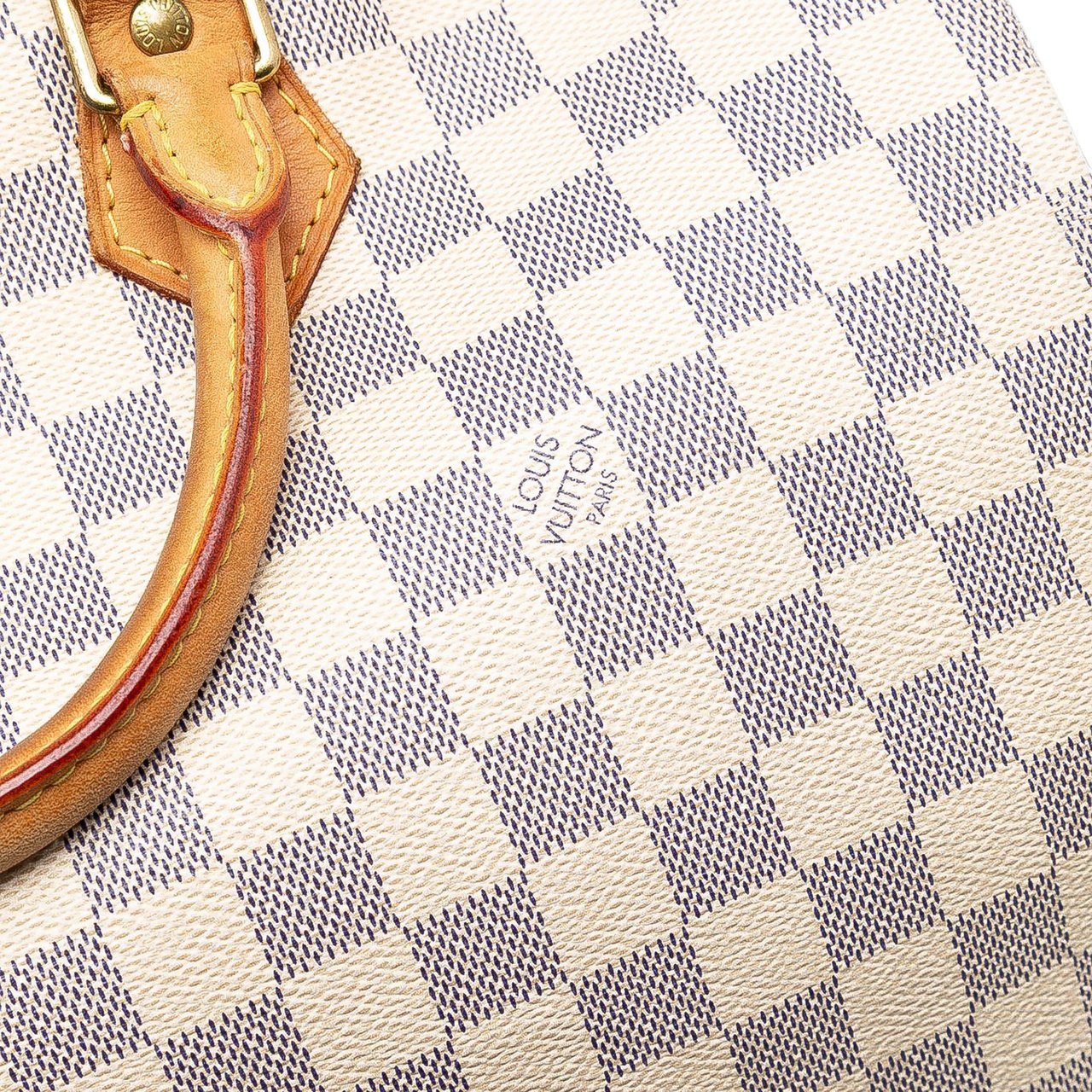 Louis Vuitton Damier Azur Speedy 35 Wit