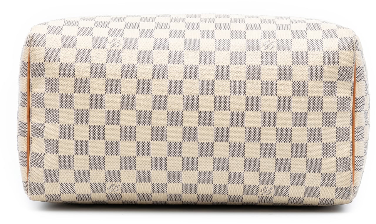 Louis Vuitton Damier Azur Speedy 35 Wit
