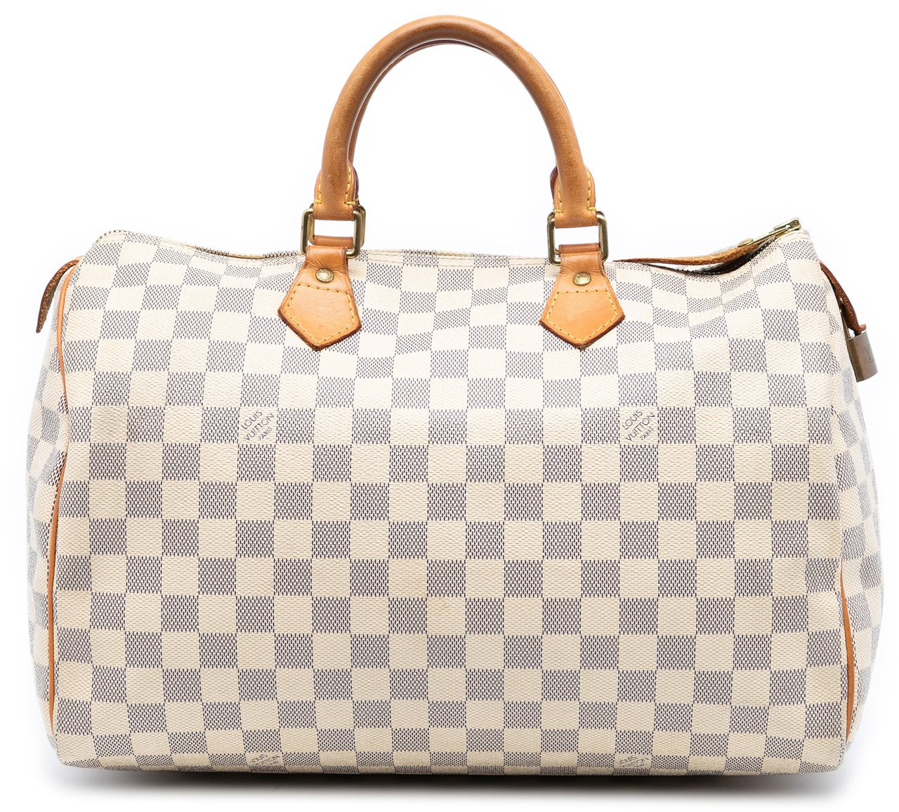 Louis Vuitton Damier Azur Speedy 35 Wit