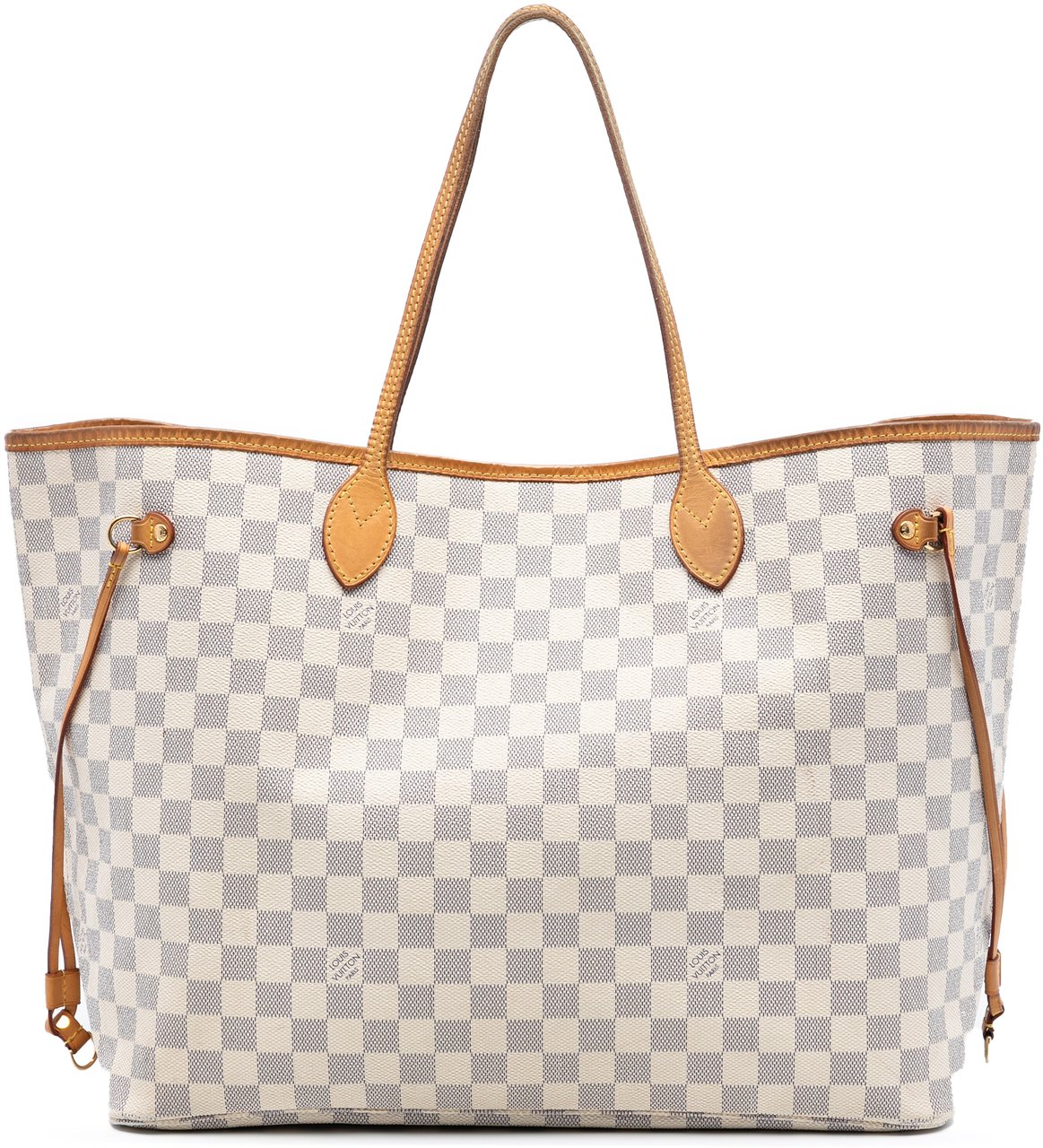 Louis Vuitton Damier Azur Neverfull GM Wit