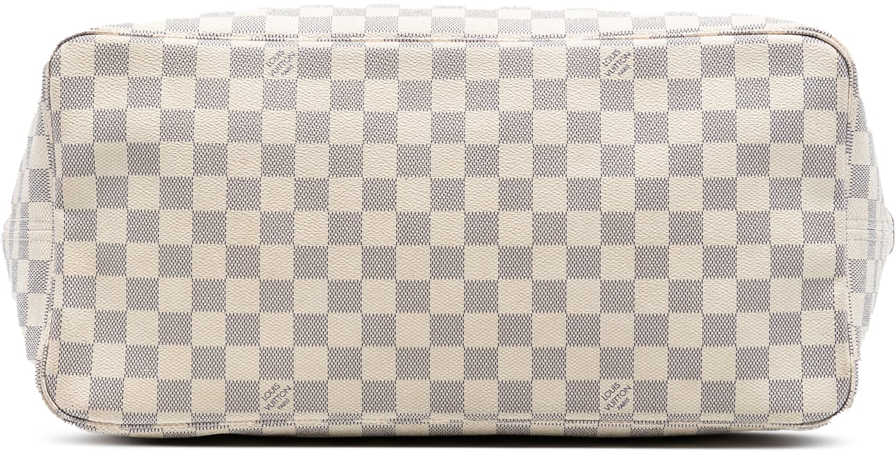 Louis Vuitton Damier Azur Neverfull GM Wit