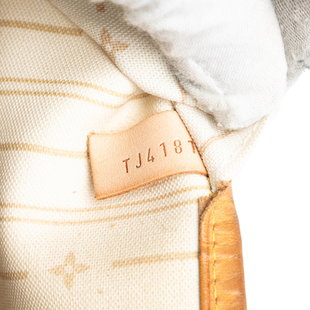 Louis Vuitton Damier Azur Neverfull GM Wit