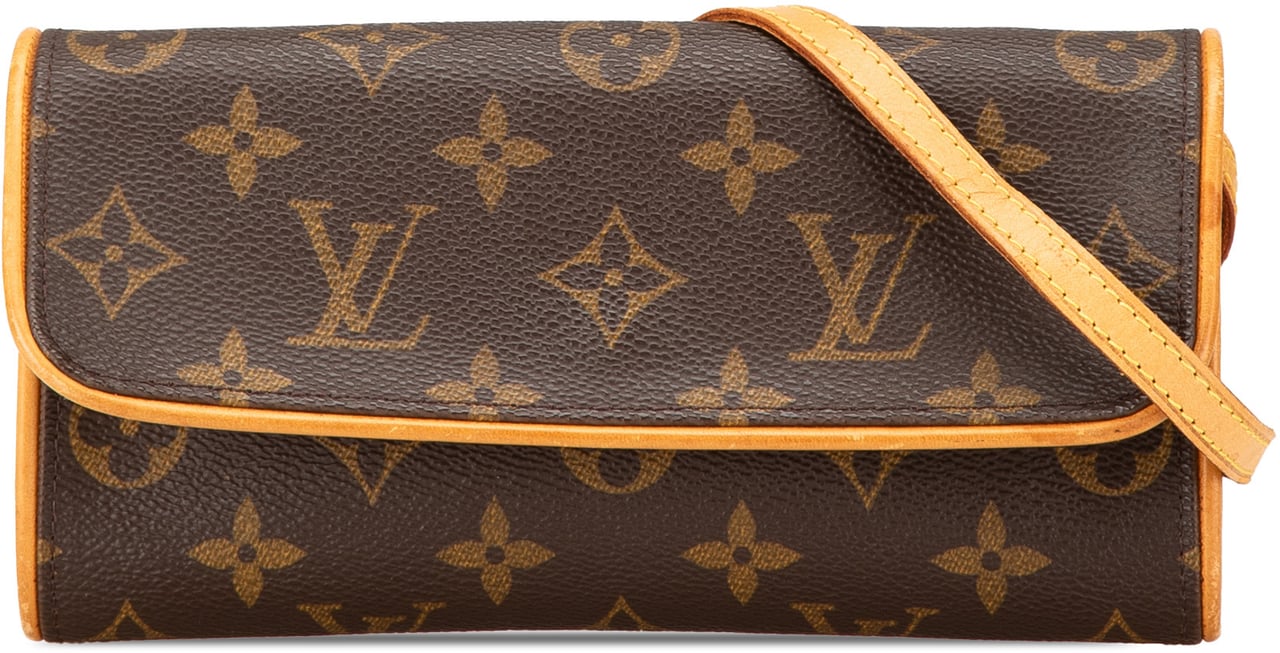Louis Vuitton Monogram Pochette Twin PM Bruin
