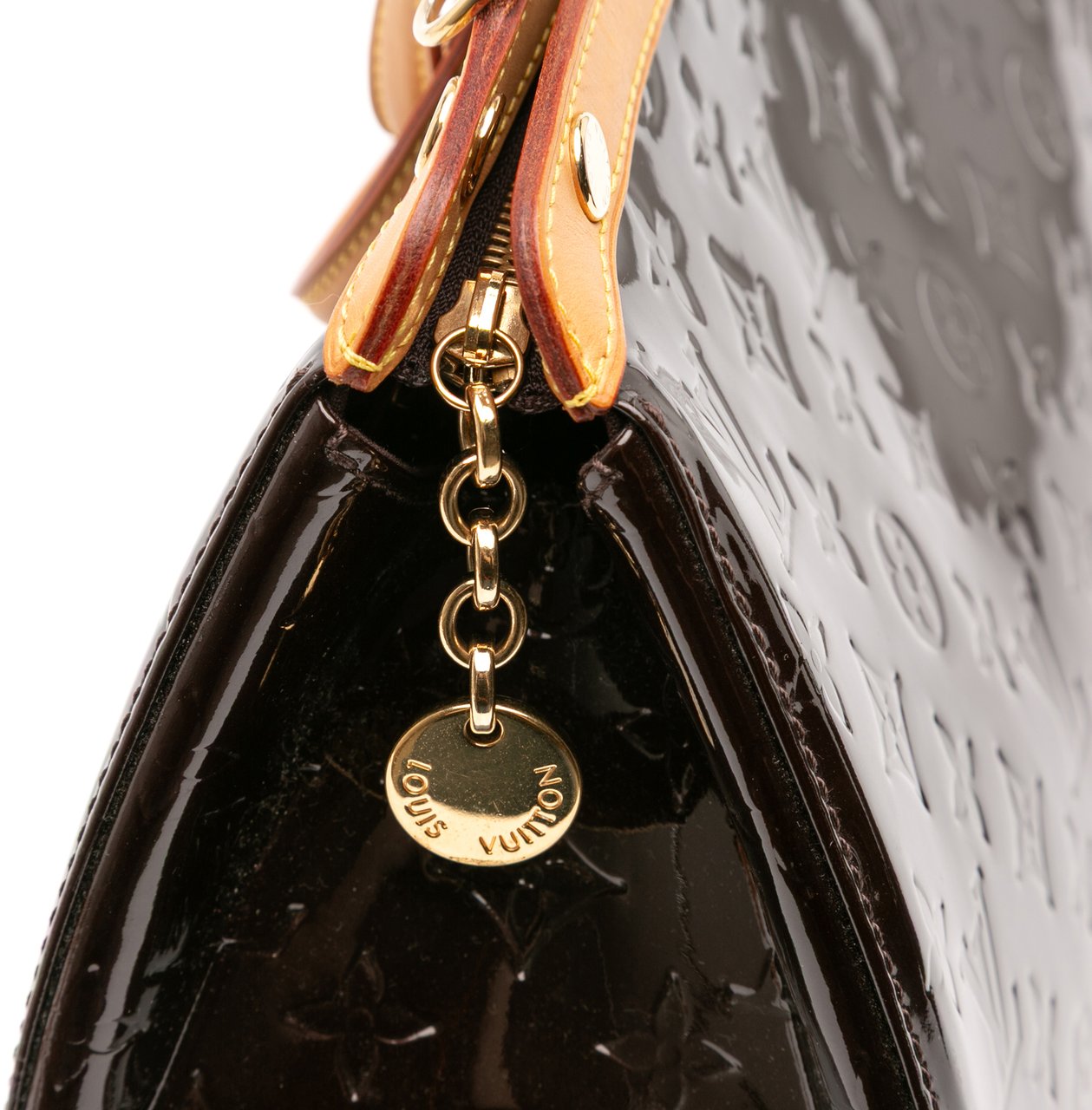 Louis Vuitton Monogram Vernis Brea MM Paars